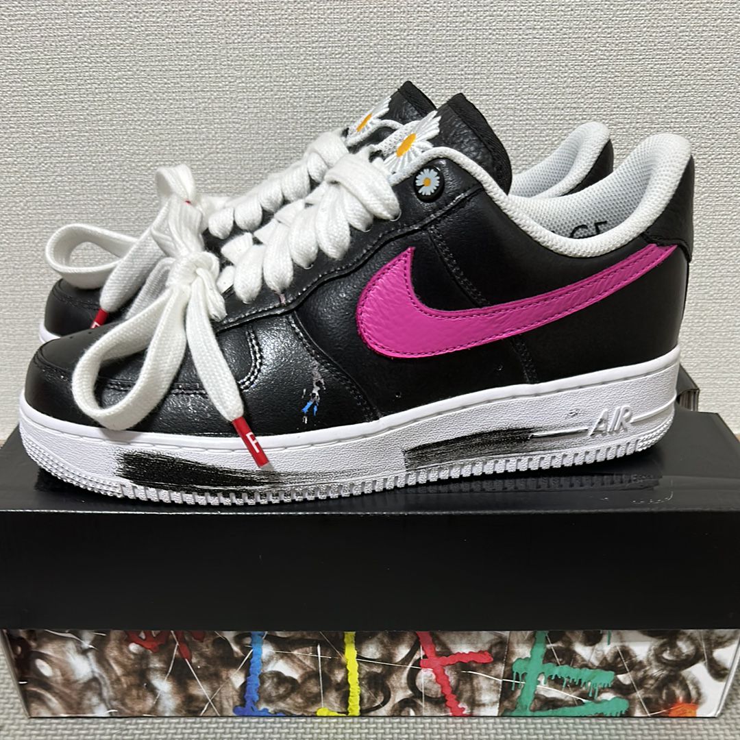 PEACEMINUSONE × Nike Air Force 1 Low '07 Para-Noise 3.0 "Black and Multi-Color" / G-DRAGON