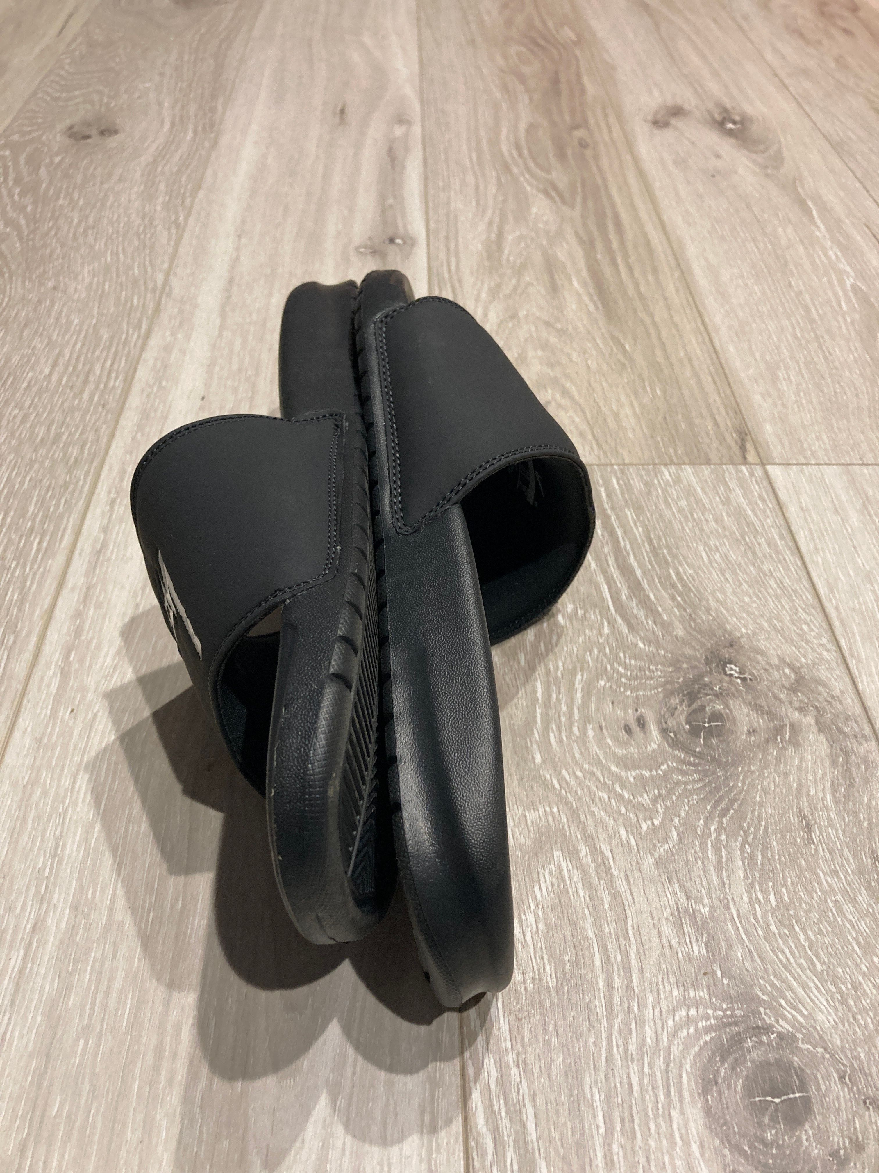 Stussy × Nike Benassi Slide "Off Noir" (CW2787-001)