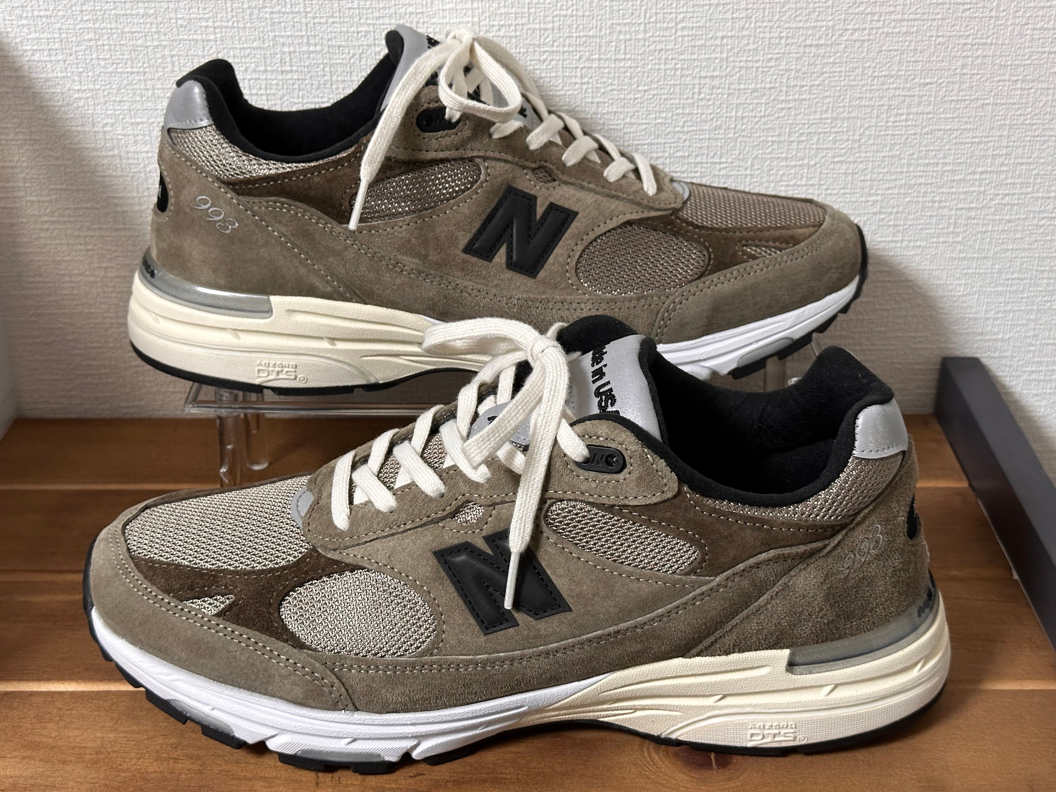JJJJound × New Balance 993 "Mushroom/White"
