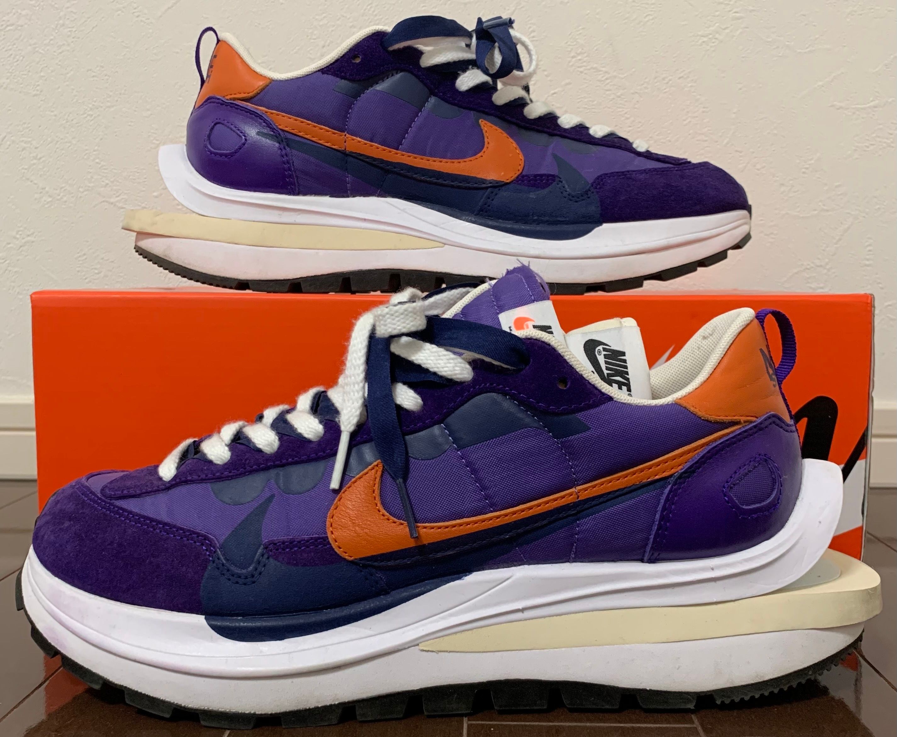 SACAI × NIKE VAPOR WAFFLE "DARK IRIS"
