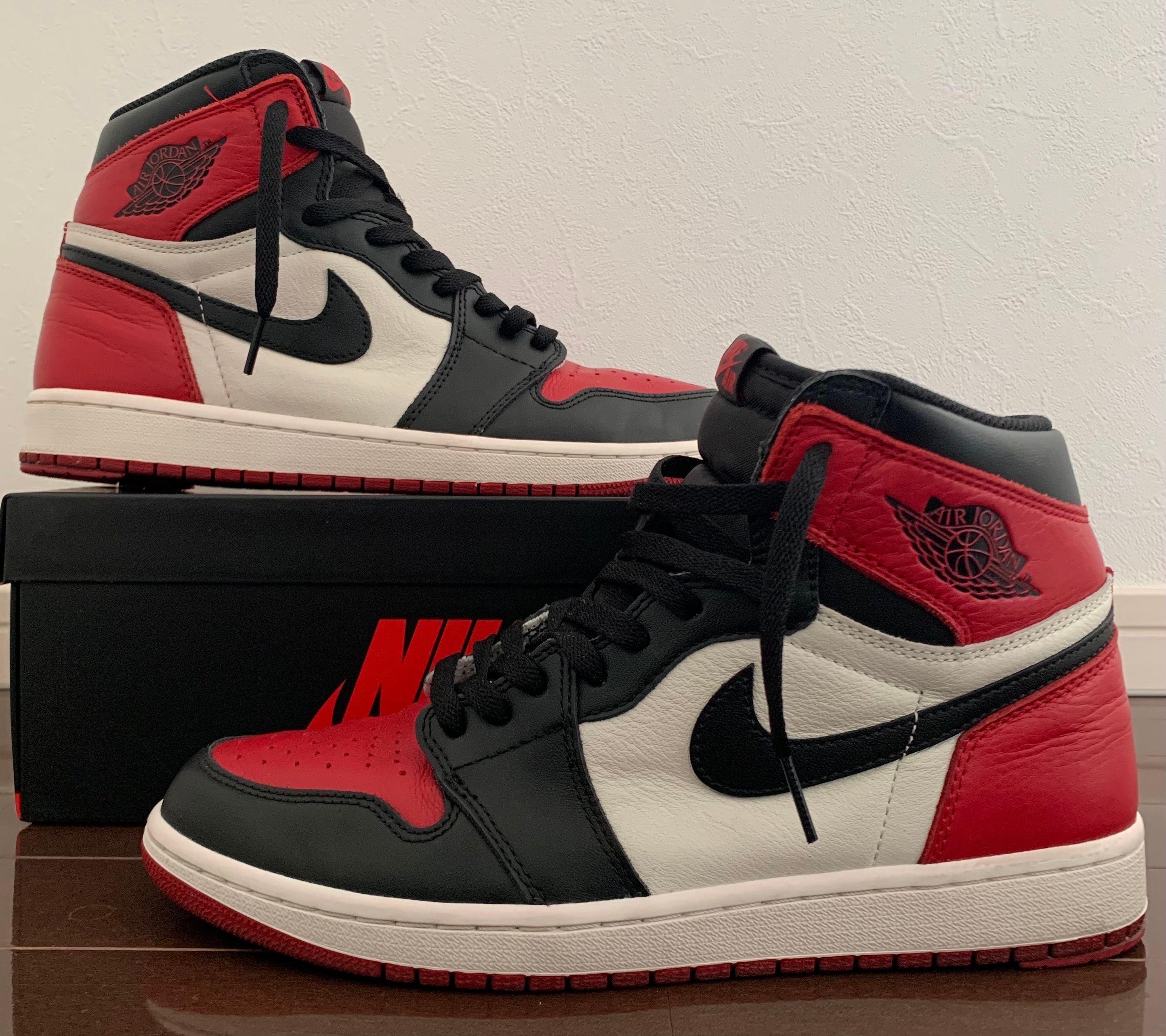 Nike Air Jordan 1 Retro High OG "Bred Toe"