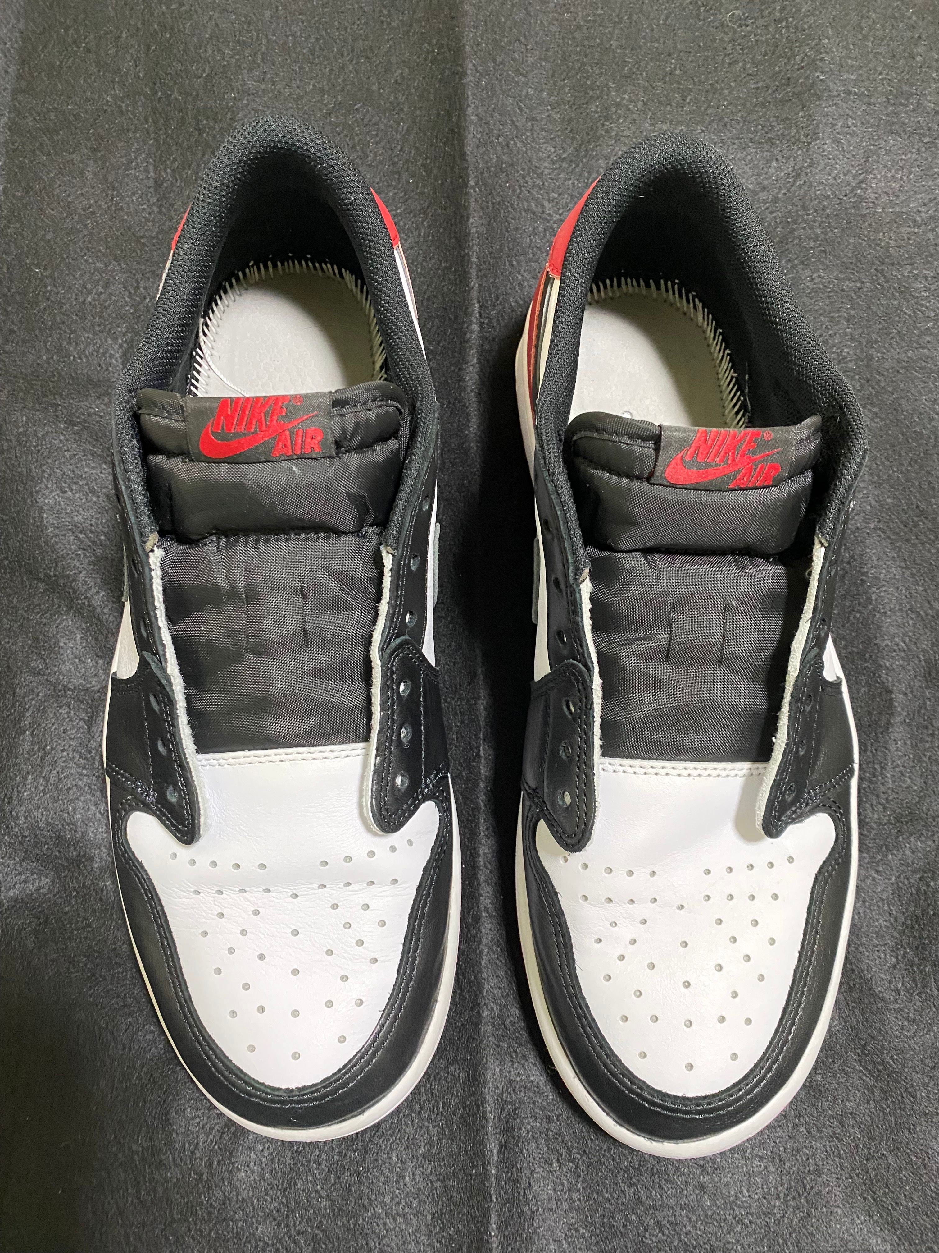 Nike Air Jordan 1 Retro Low OG "Black Toe"