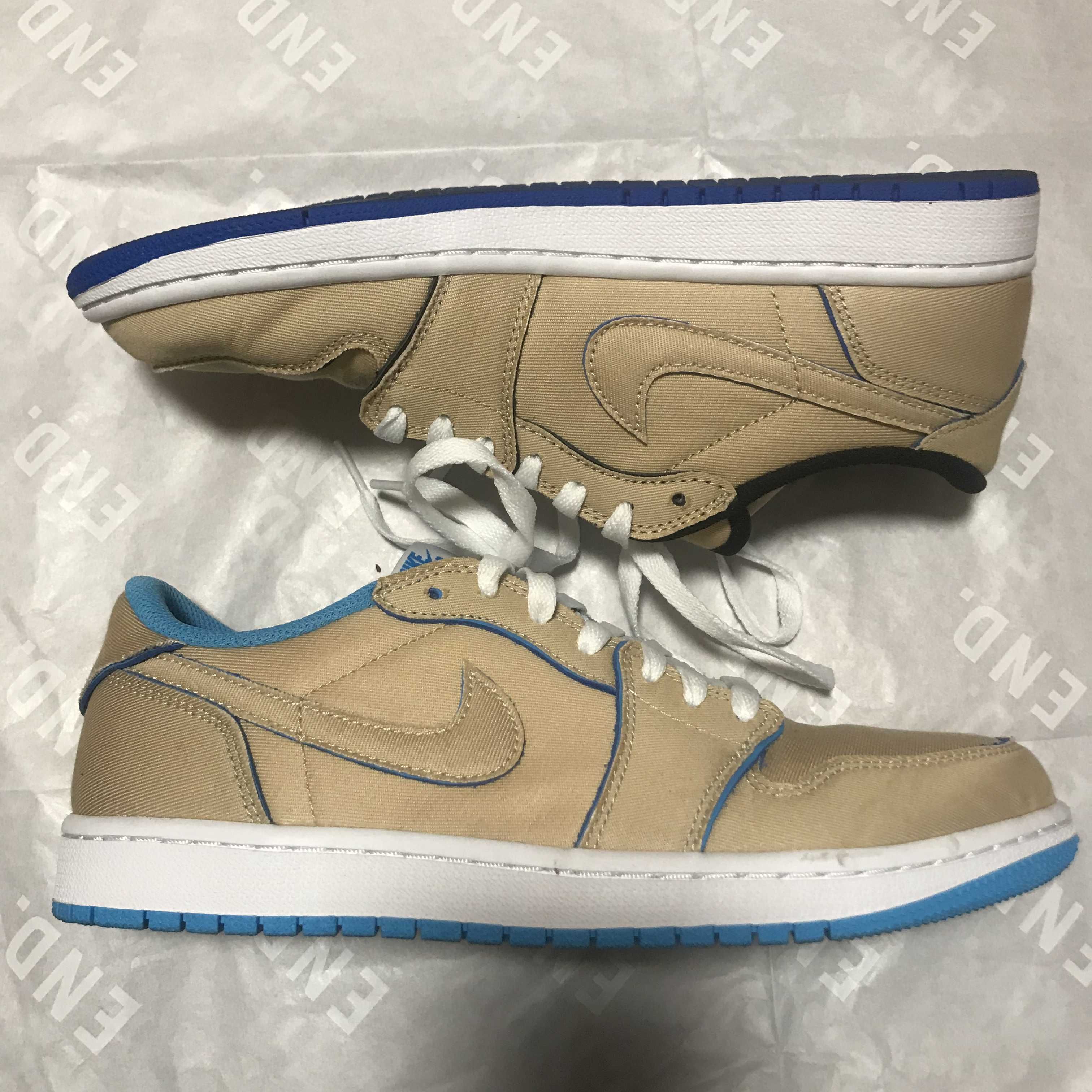 Nike SB Air Jordan 1 Low "Desert Ore/Royal Blue" 