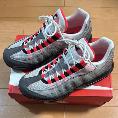 Nike Air Max 95 OG "White/Solar Red"