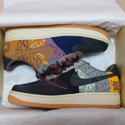 Travis Scott × Nike Air Force 1 Low Cactus Jack "Multi Color"