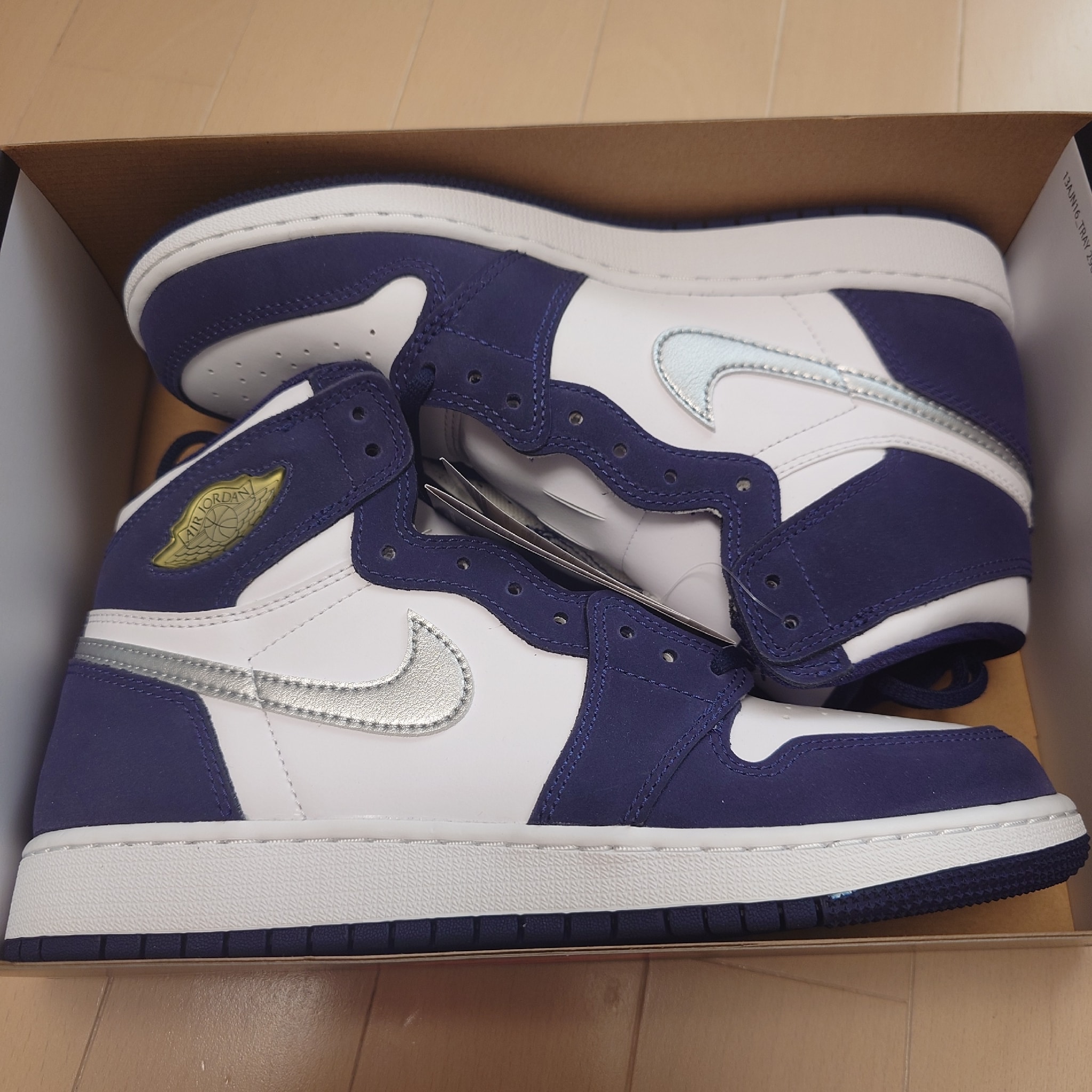 Nike GS Air Jordan 1 High OG CO.JP "Midnight Navy" (2020)(ブリーフケースなし)