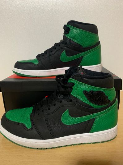 Nike Air Jordan 1 Retro High OG "Black/Pine Green" (2020)