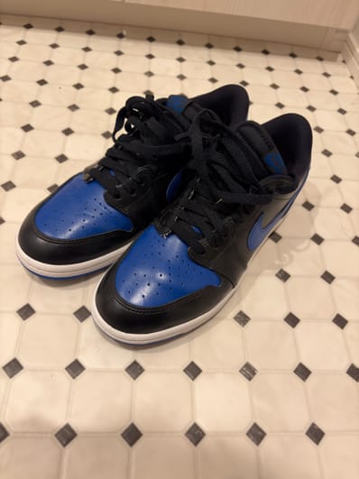 Nike Air Jordan 1 Low '85 "Black and Royal Blue"