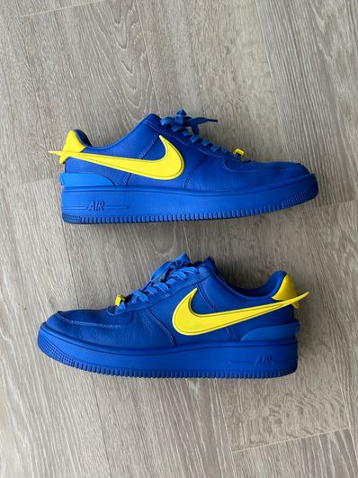 AMBUSH × Nike Air Force 1 Low "Game Royal and Vivid Sulfur"