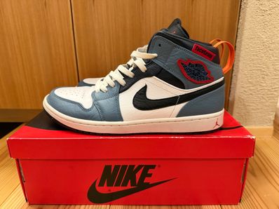 FACETASM × Nike Air Jordan 1 Mid "White/Navy"