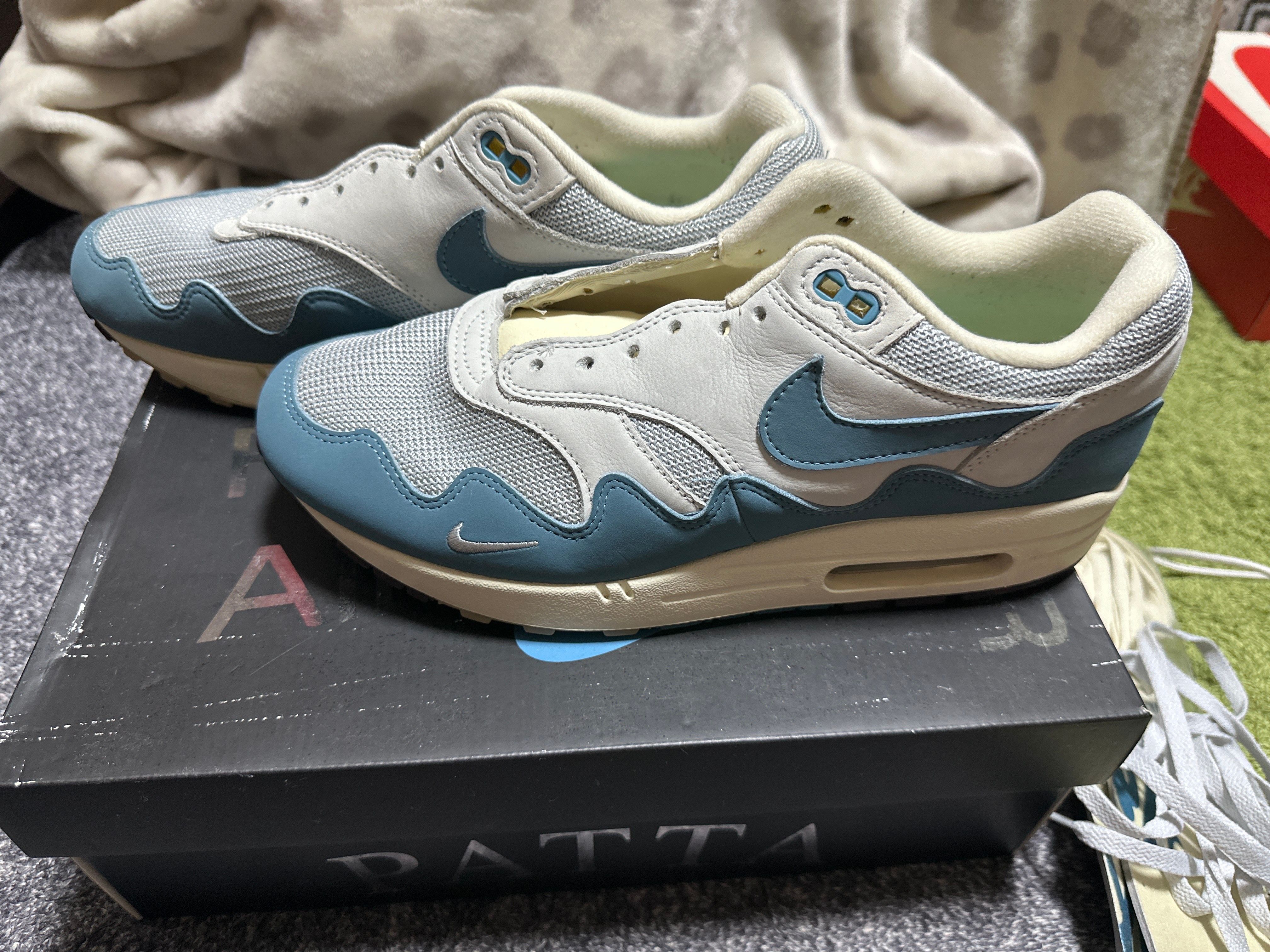 Patta × Nike Air Max 1 "Noise Aqua"