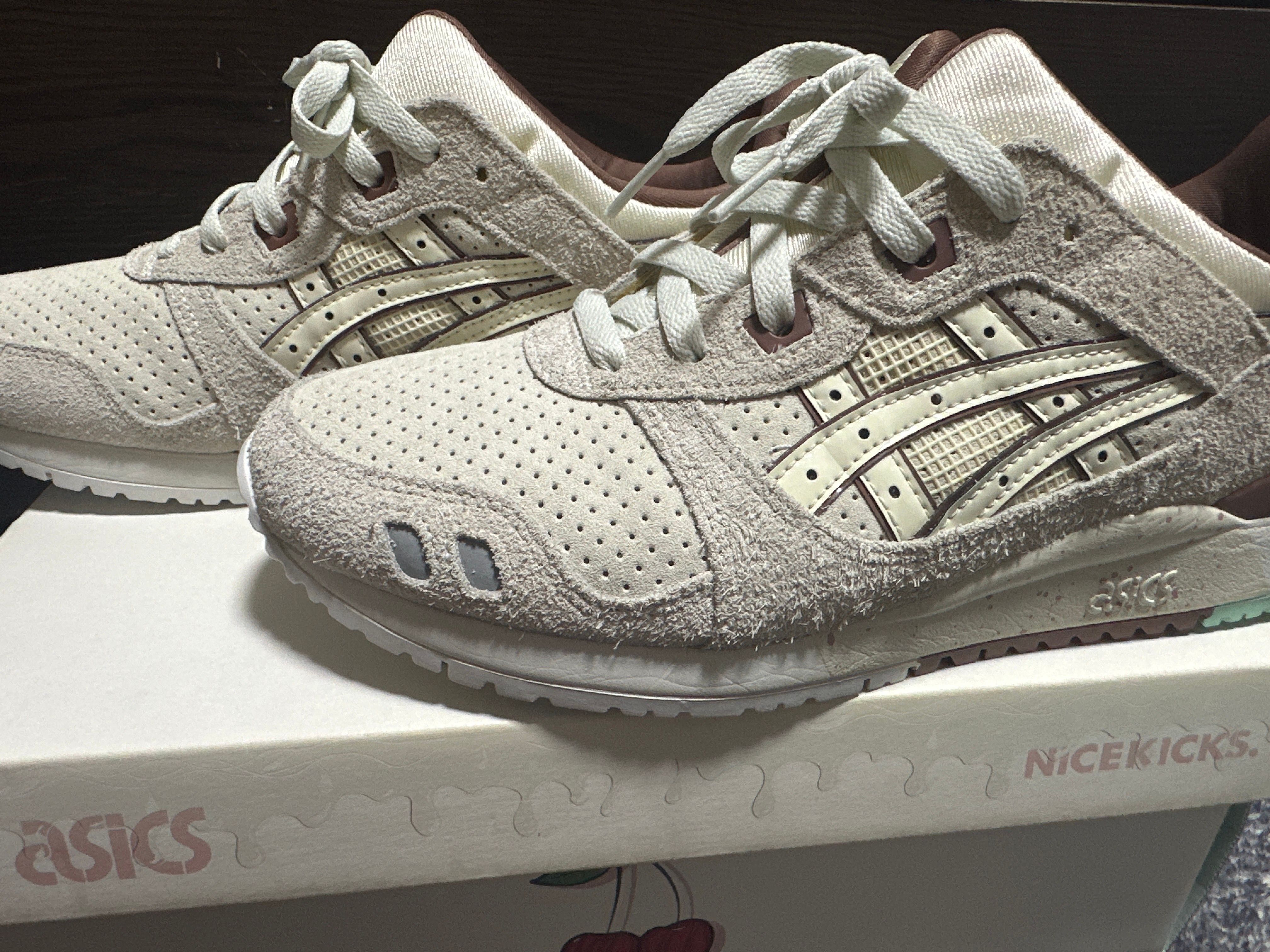 Nice Kicks × Asics Gel-Lyte 3 "Spumoni"