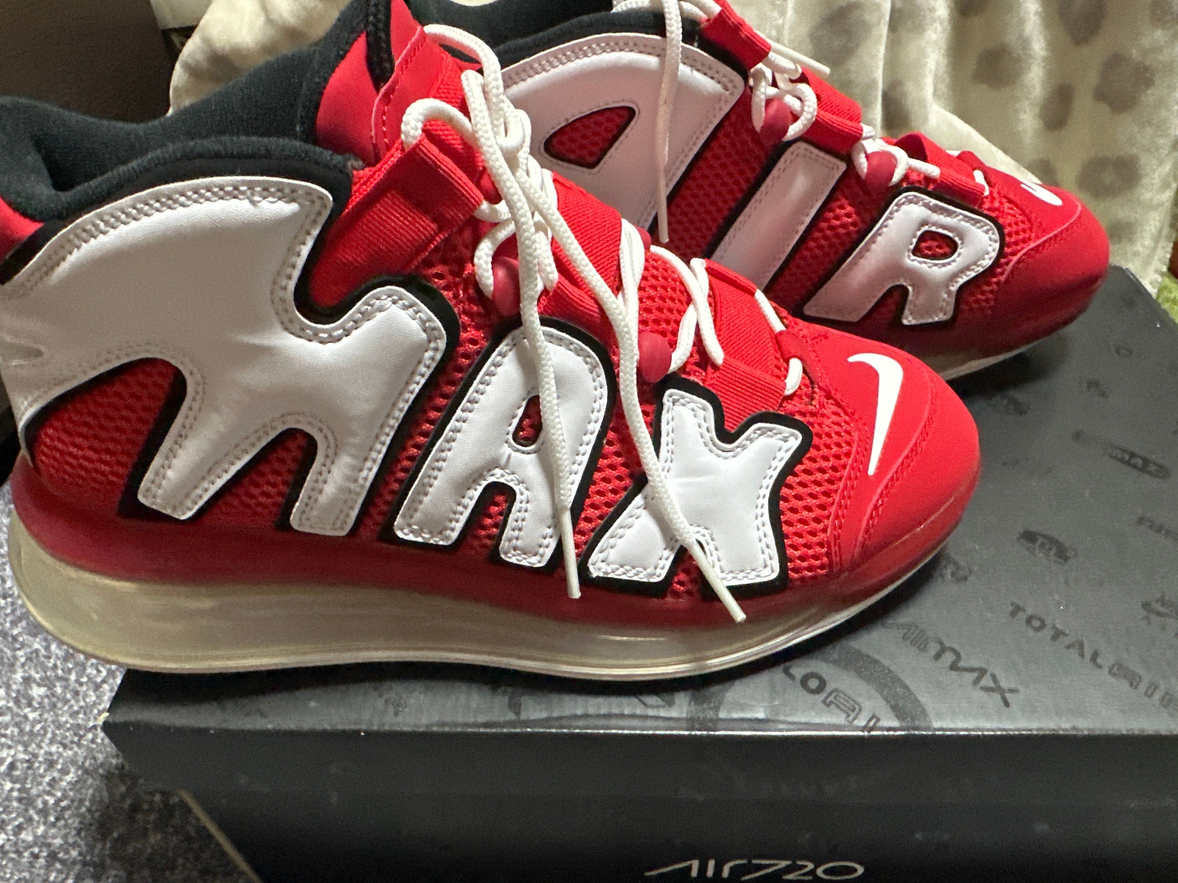 Nike Air More Uptempo 720 "University Red"