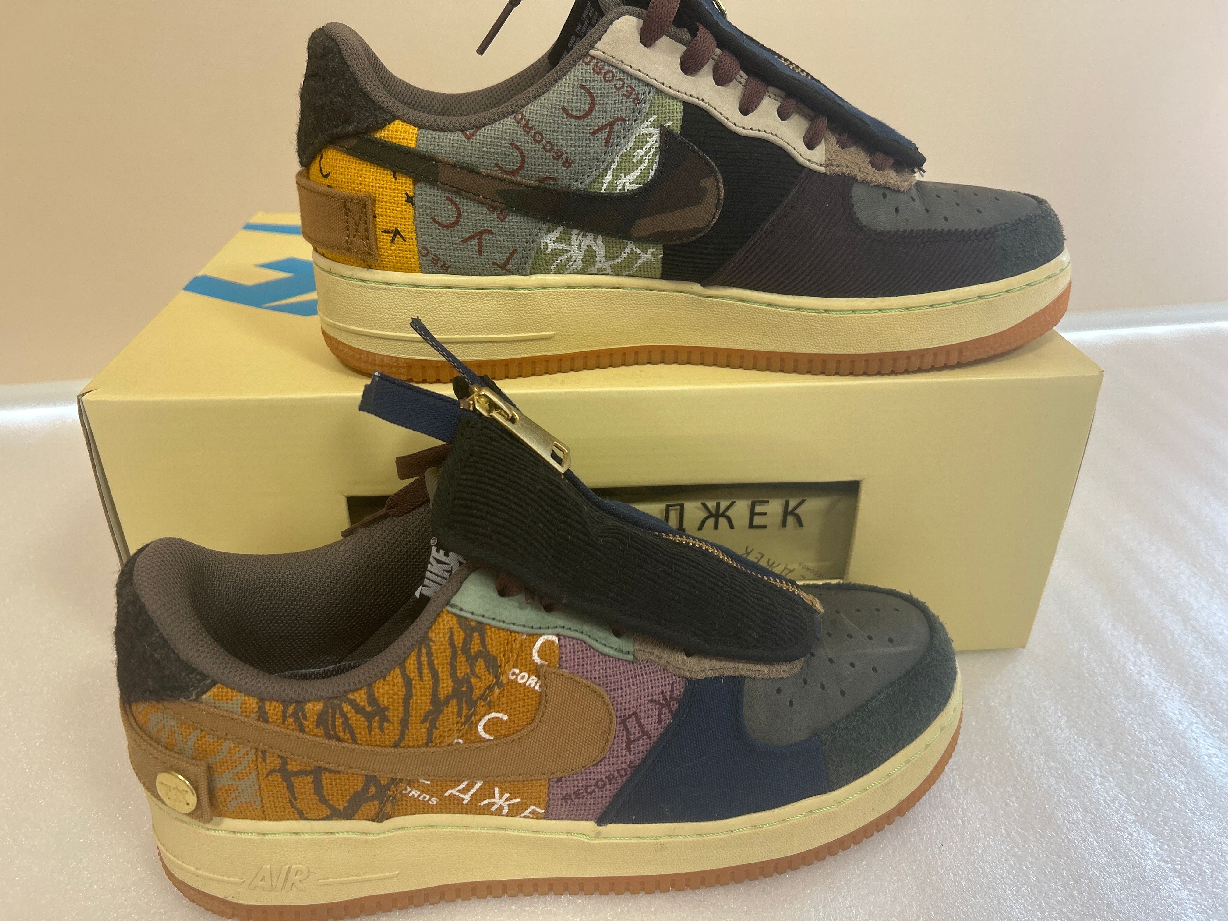 Travis Scott × Nike Air Force 1 Low Cactus Jack "Multi Color"