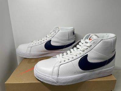 Nike SB Blazer Mid ISO "White/Navy"