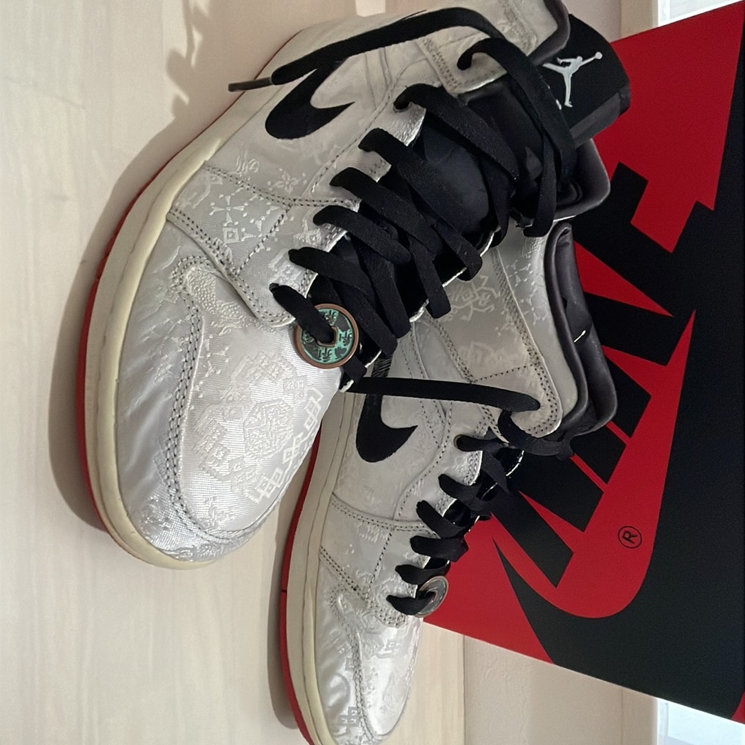 CLOT × Nike Air Jordan 1 Mid SE Fearless 