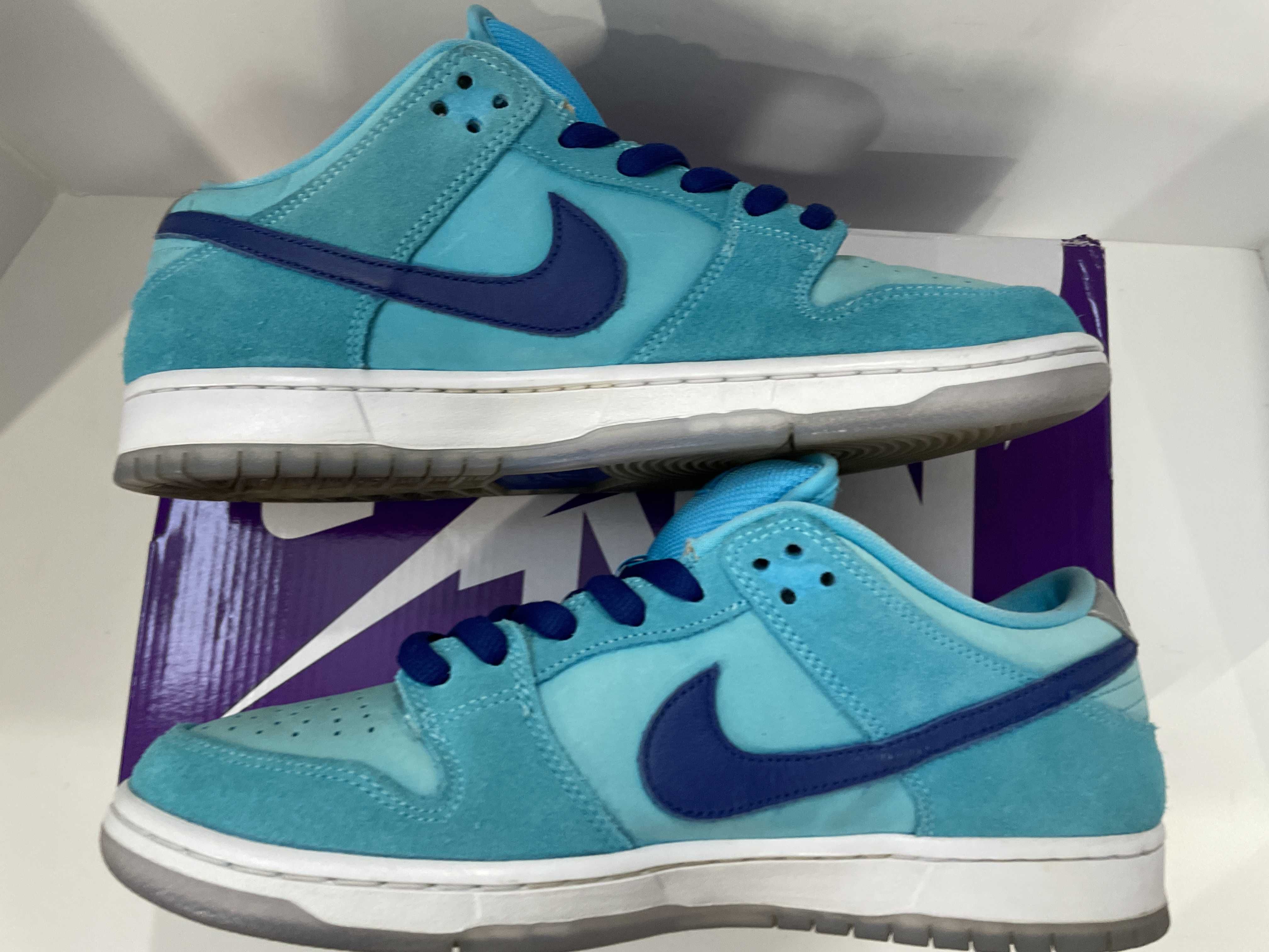 Nike SB Dunk Low Pro "Blue Fury/Deep Royal Blue"