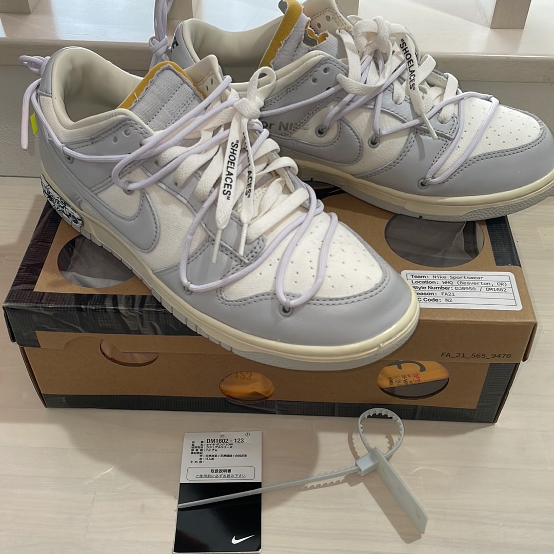 Off-White × Nike Dunk Low 1 of 50 "Lot.49"