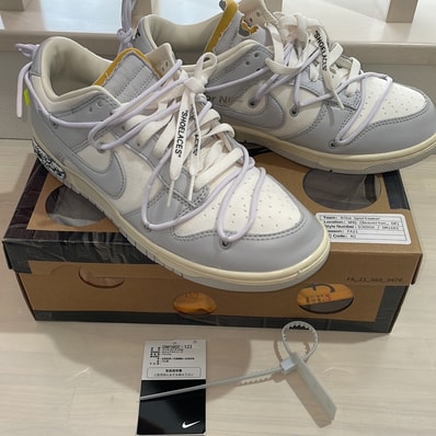 Off-White × Nike Dunk Low 1 of 50 "Lot.49"