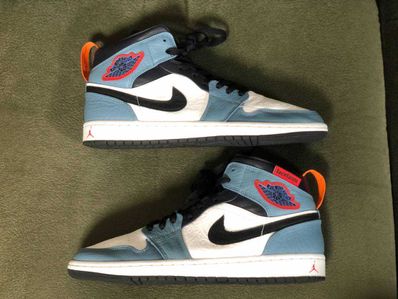 FACETASM × Nike Air Jordan 1 Mid "White/Navy"