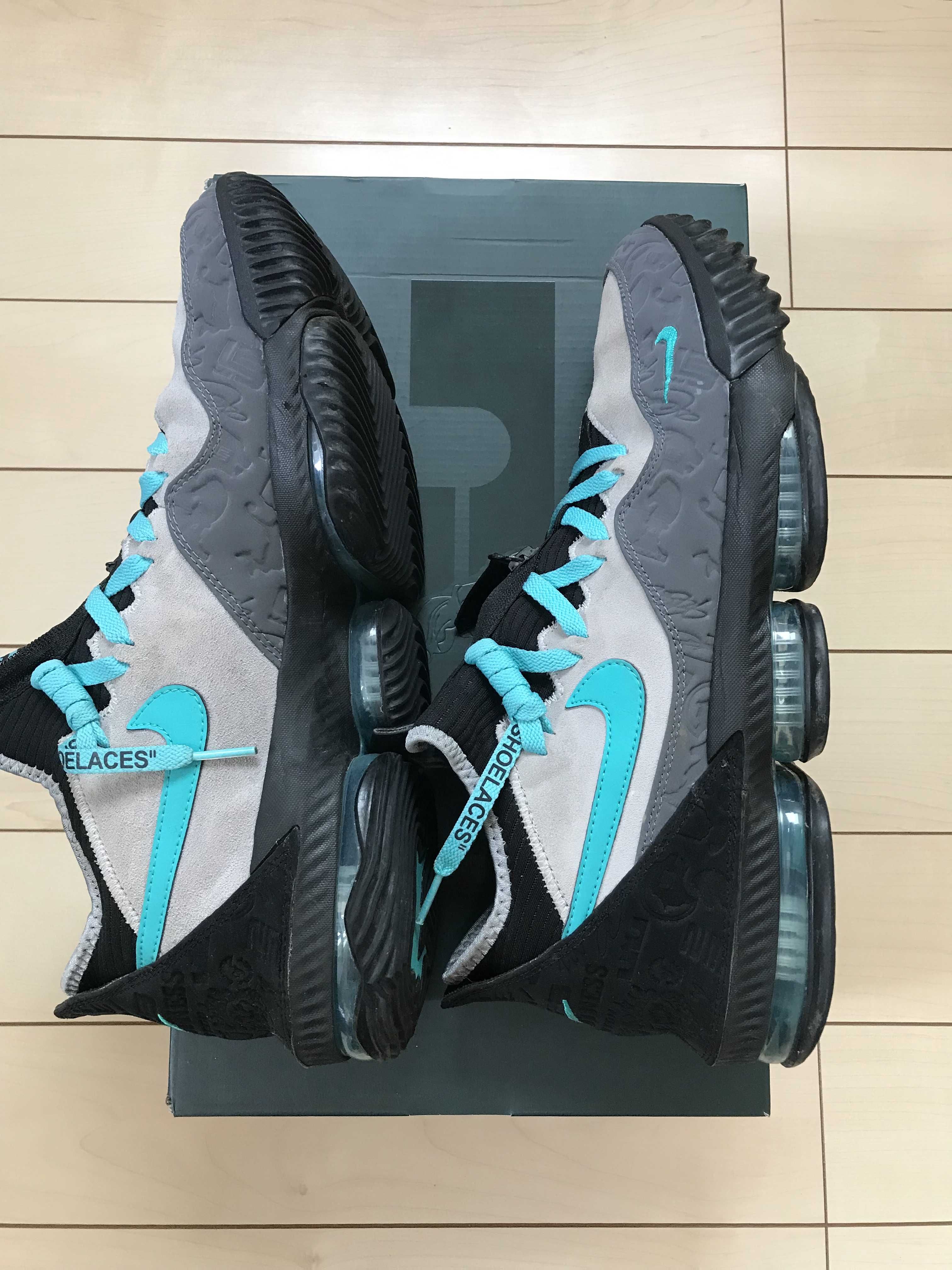 atmos × Nike LeBron 16 "Clear Jade"
