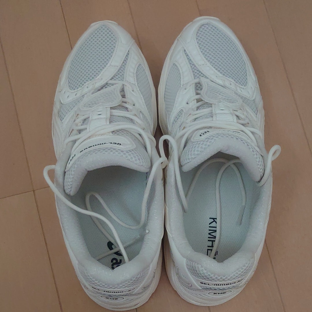 キムヘキム × アシックス ゲルニンバス10.1 "オフホワイト"