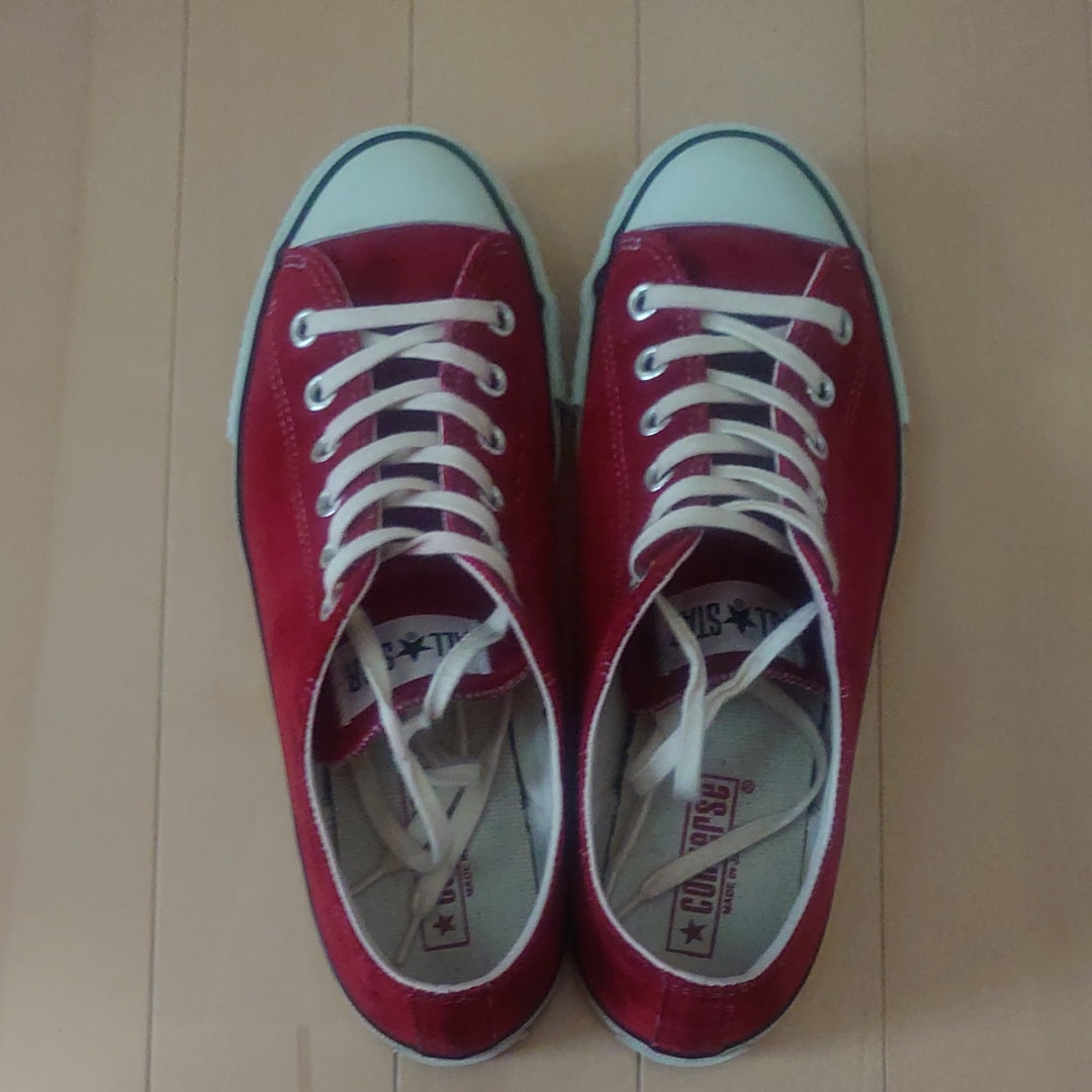 コンバース スウェード オールスター J OX  "レッド"