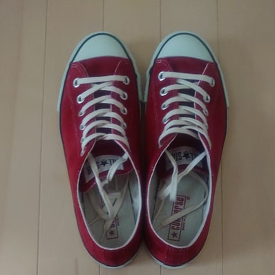 Converse Suede All Star J OX "Red"