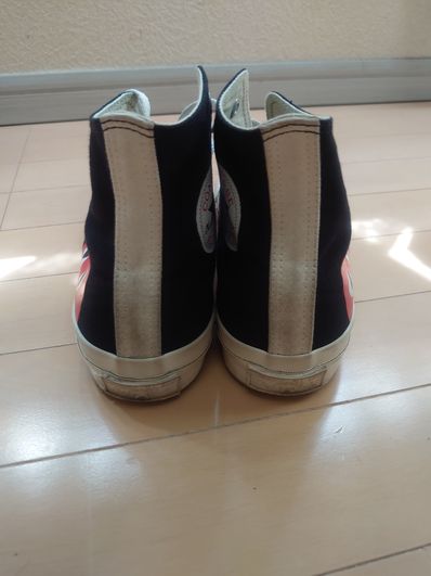 PLAY COMME des GARCONS × Converse All Star Hi "Black"