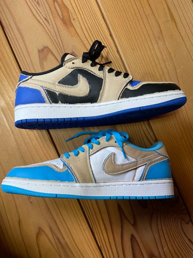 Nike SB Air Jordan 1 Low "Desert Ore/Royal Blue"