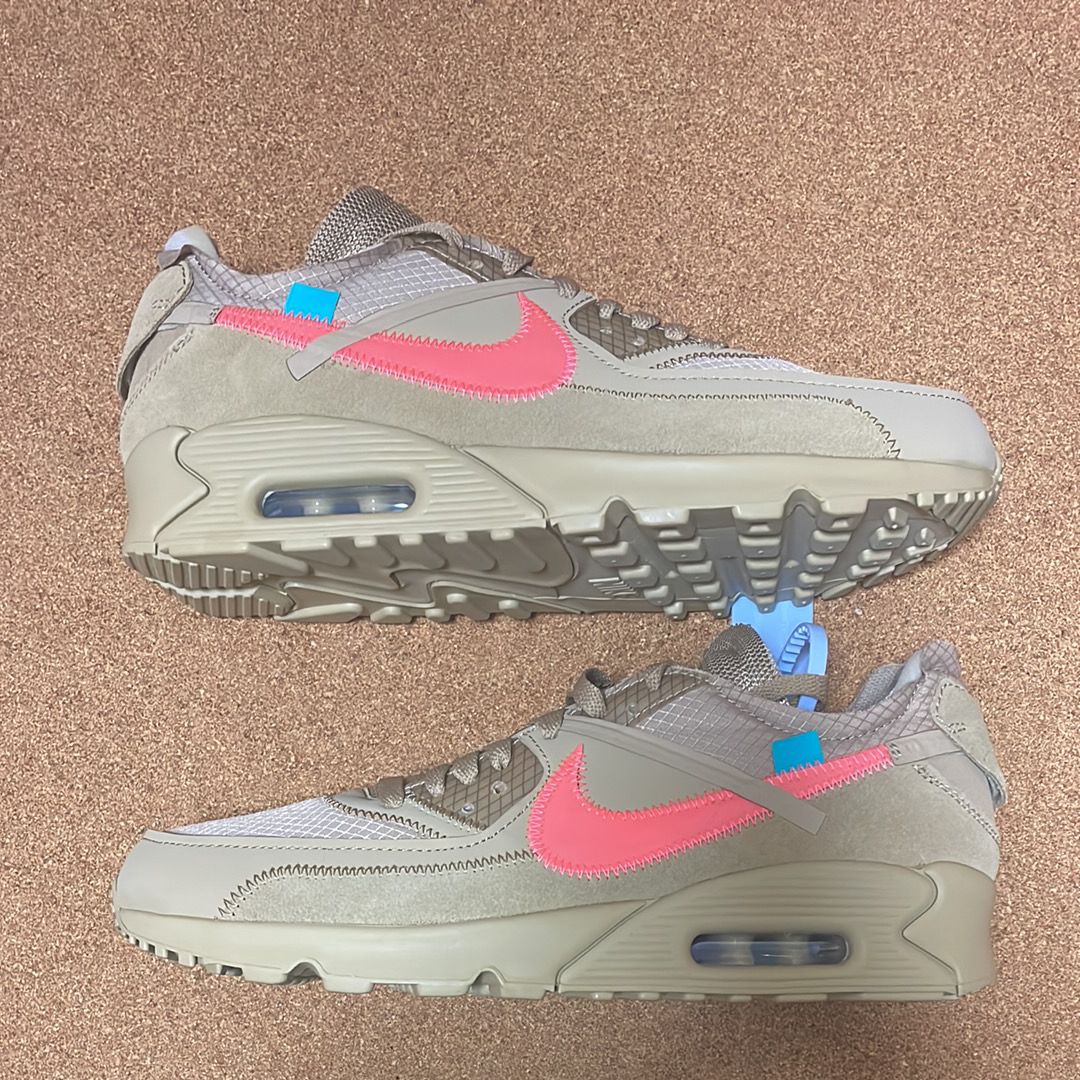 Off-White × Nike Air Max 90 "Desert Ore"