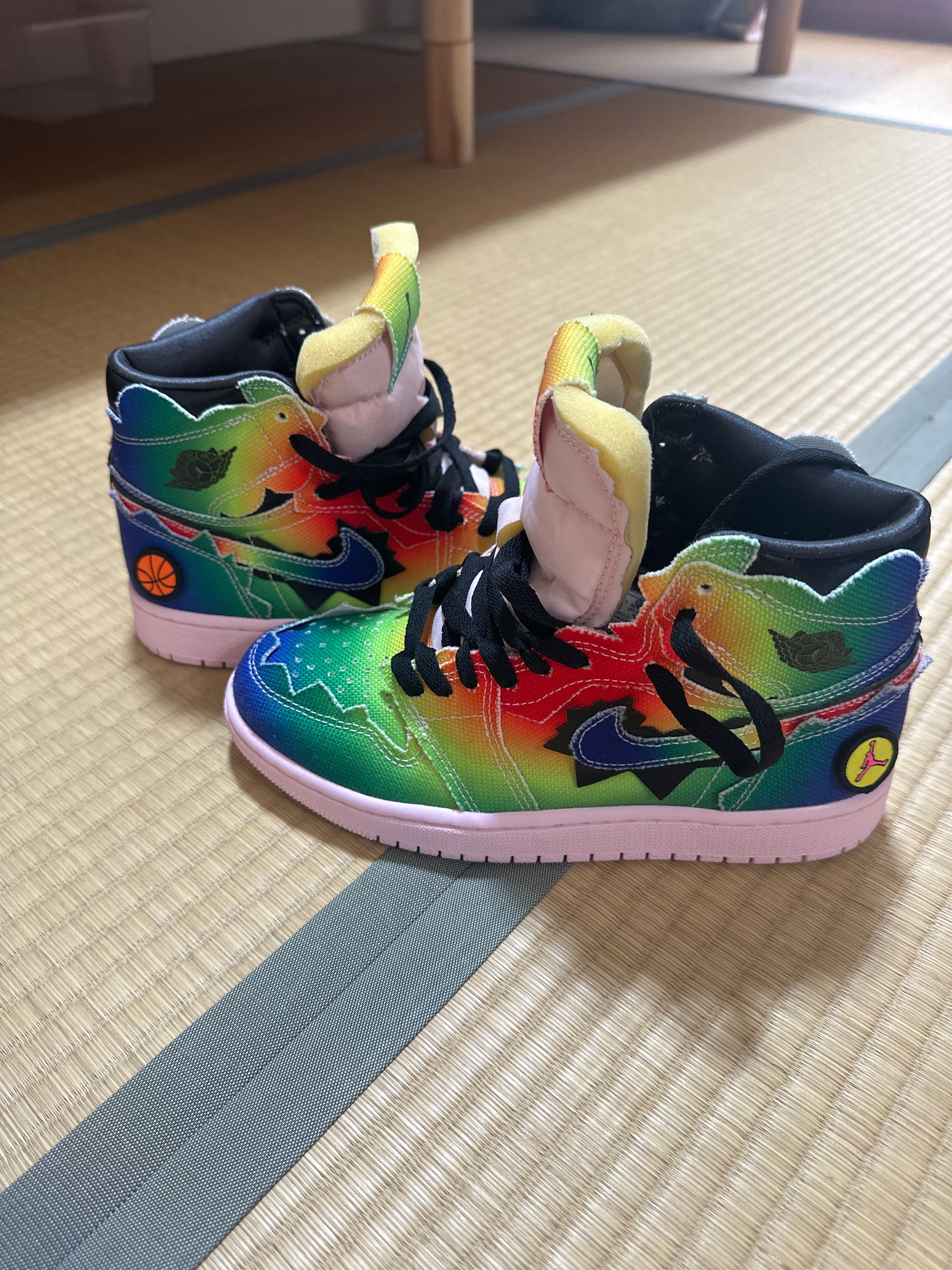 J Balvin × Nike Air Jordan 1 High OG "Rainbow"