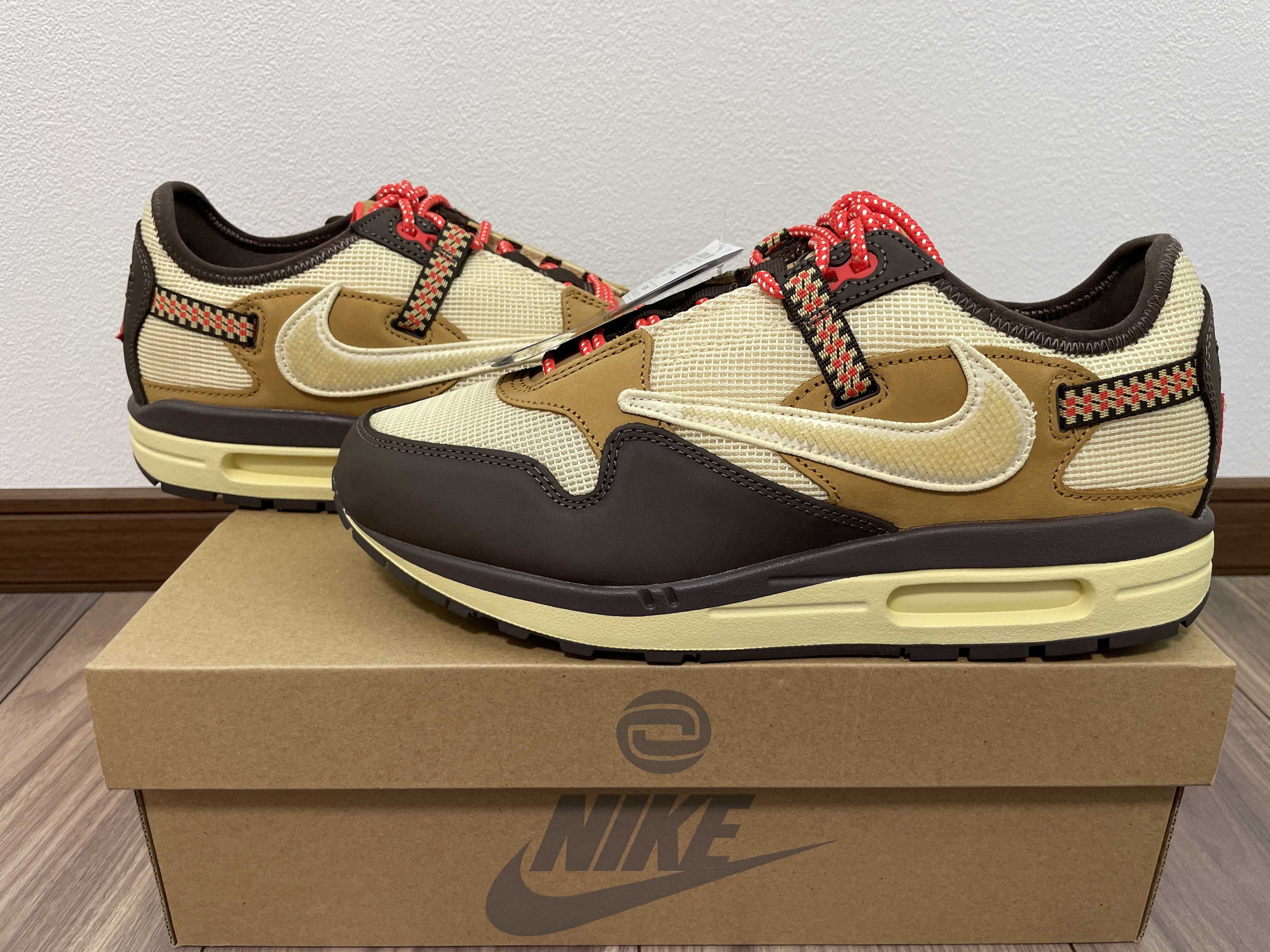 Travis Scott × Nike Air Max 1 "CACT.US Brown"