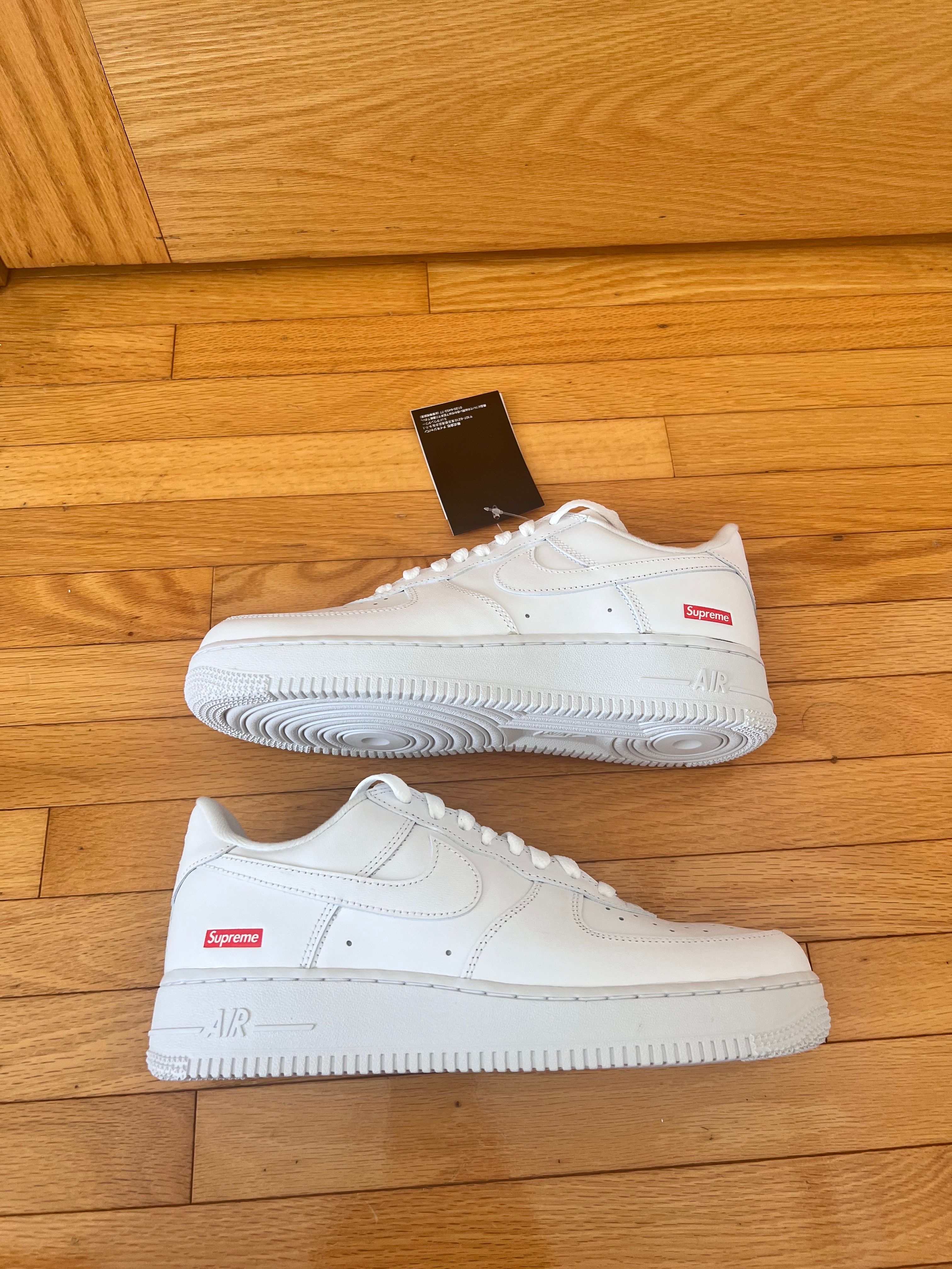 Supreme × Nike Air Force 1 Low "White"