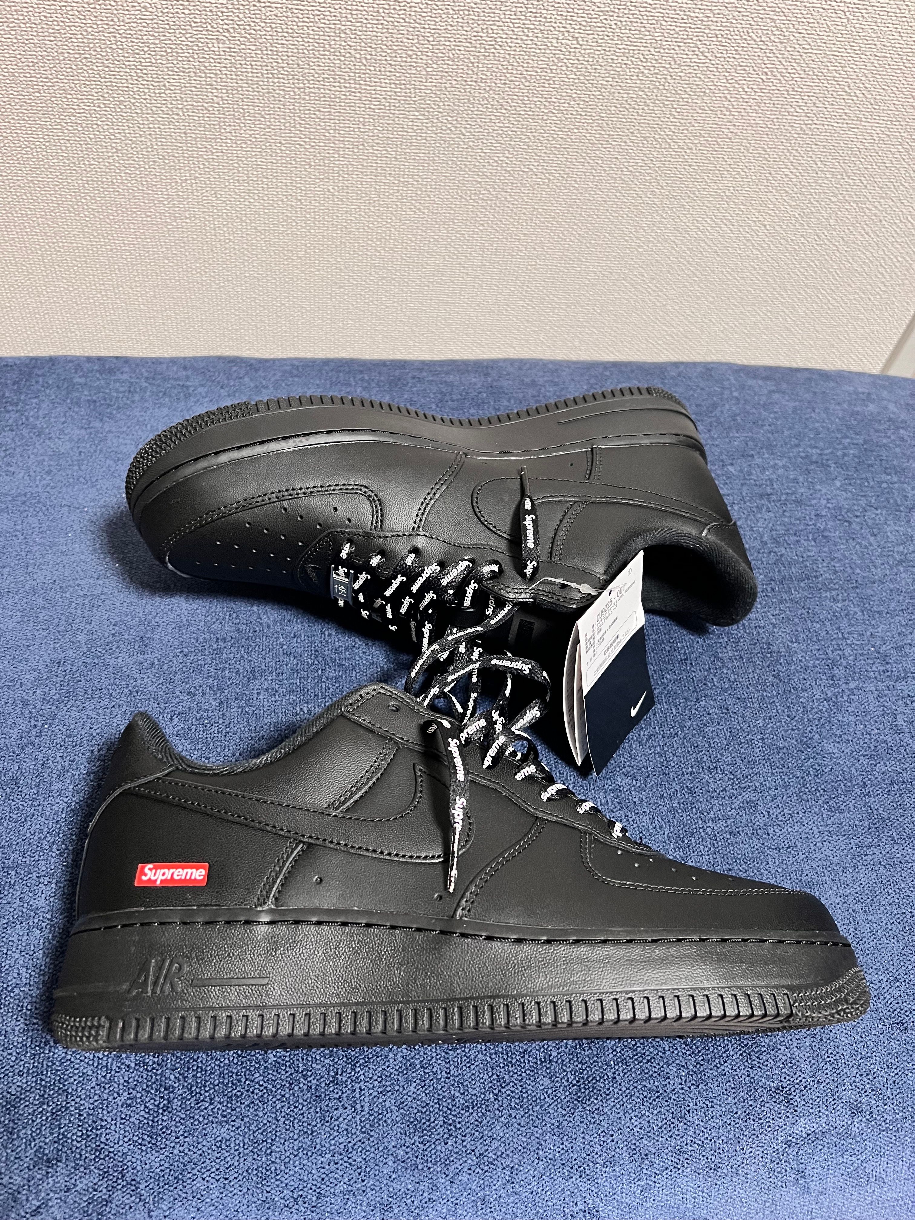 Supreme × Nike Air Force 1 Low "Black"
