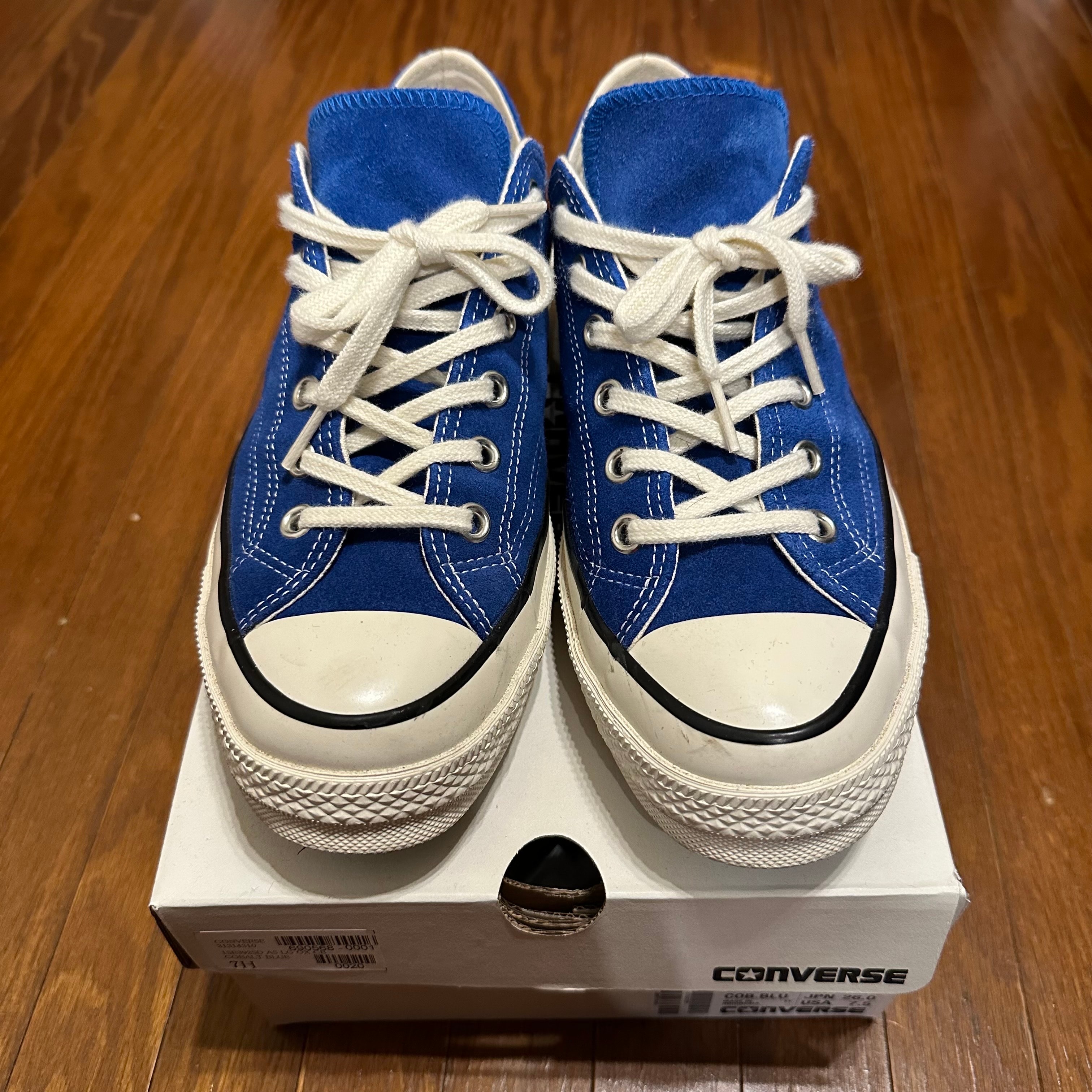 コンバース スウェード オールスター レガシー OX "コバルトブルー"