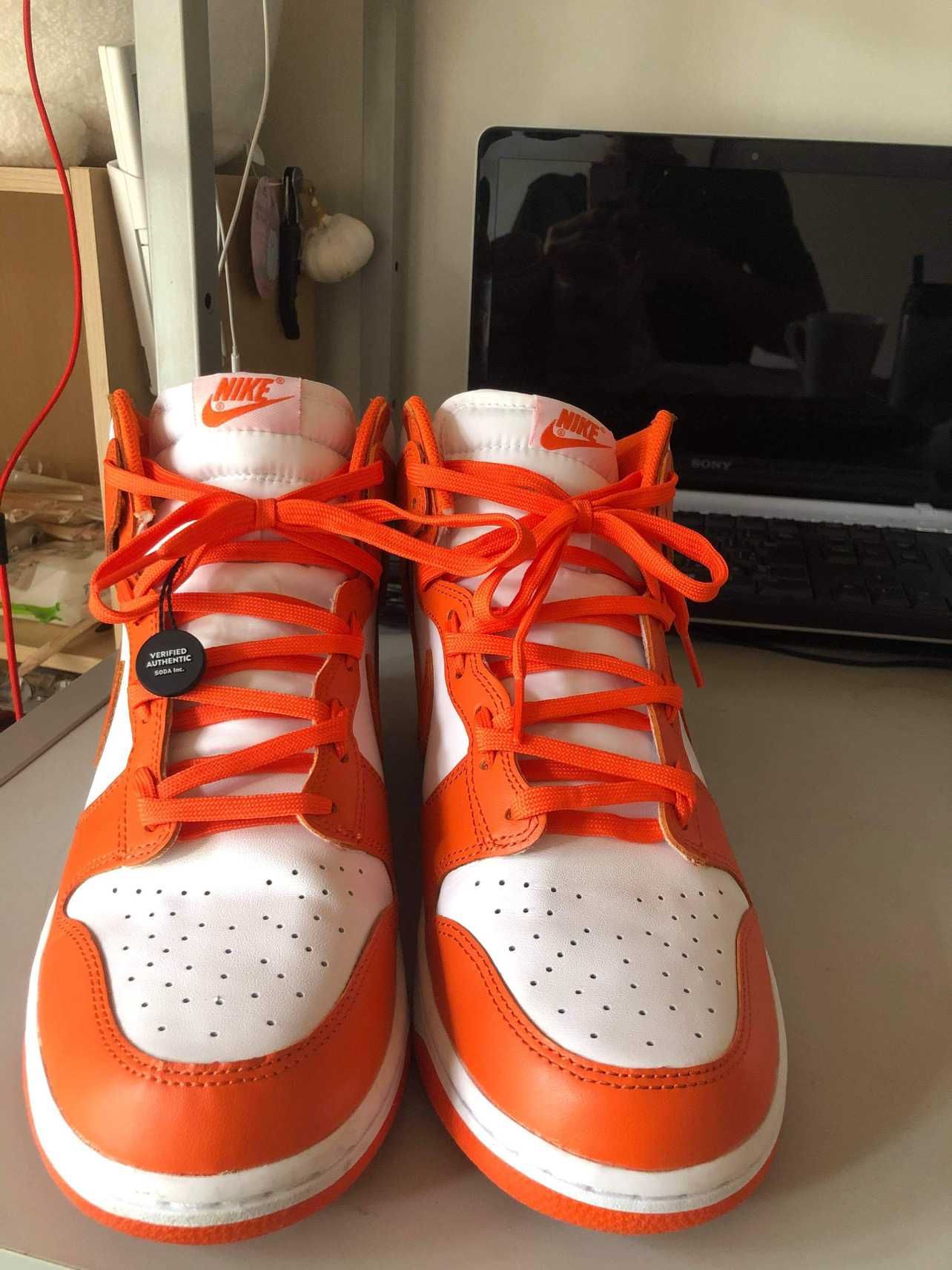 Nike Dunk High "Orange Blaze"