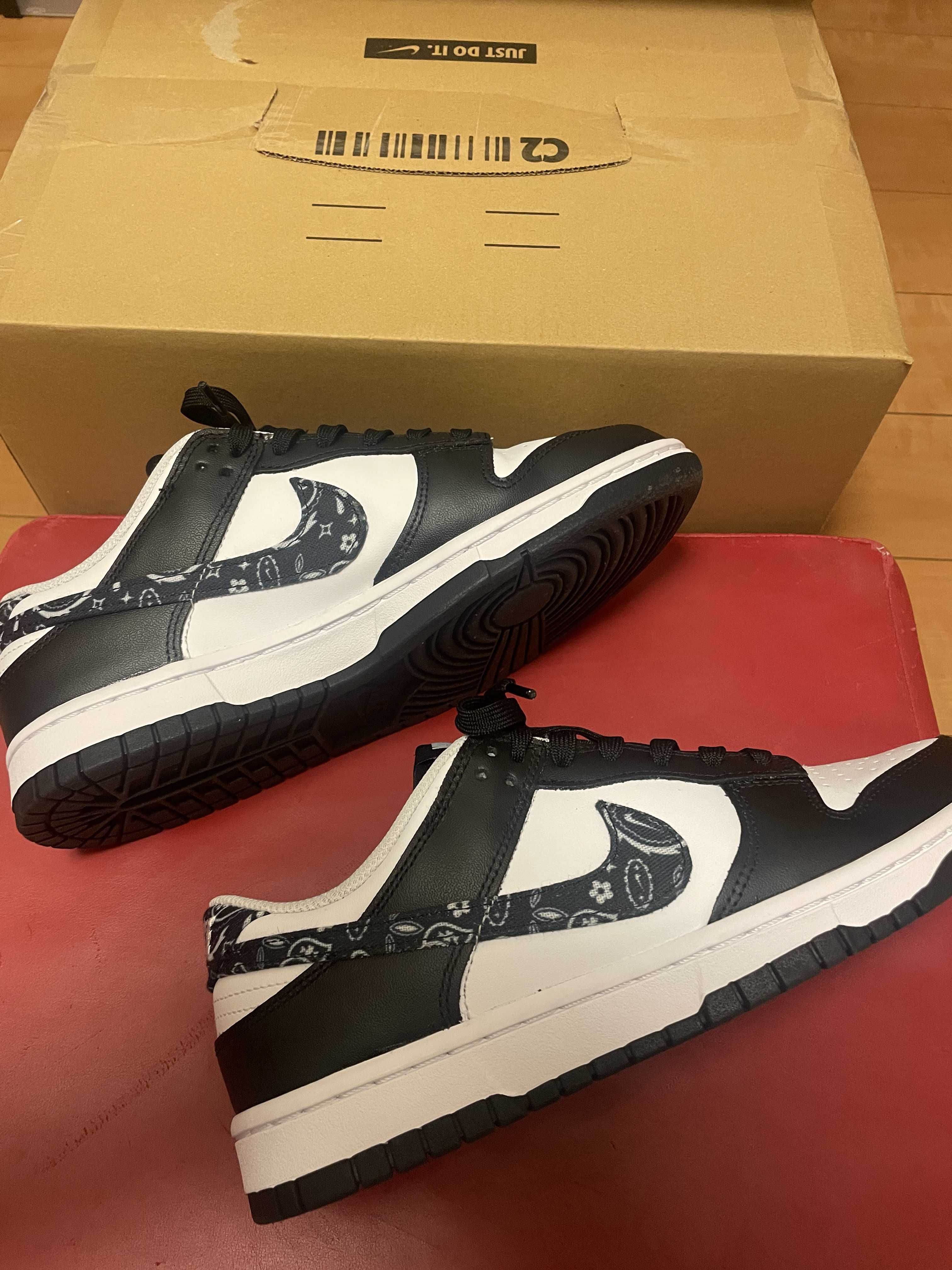 Nike Women's Dunk Low ESS "Black Paisley"