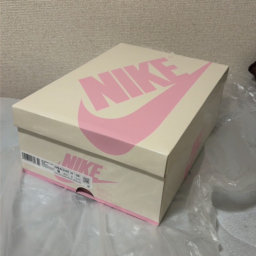 Travis Scott × Nike Air Jordan 1 Retro Low OG "Sail/Tropical Pink"