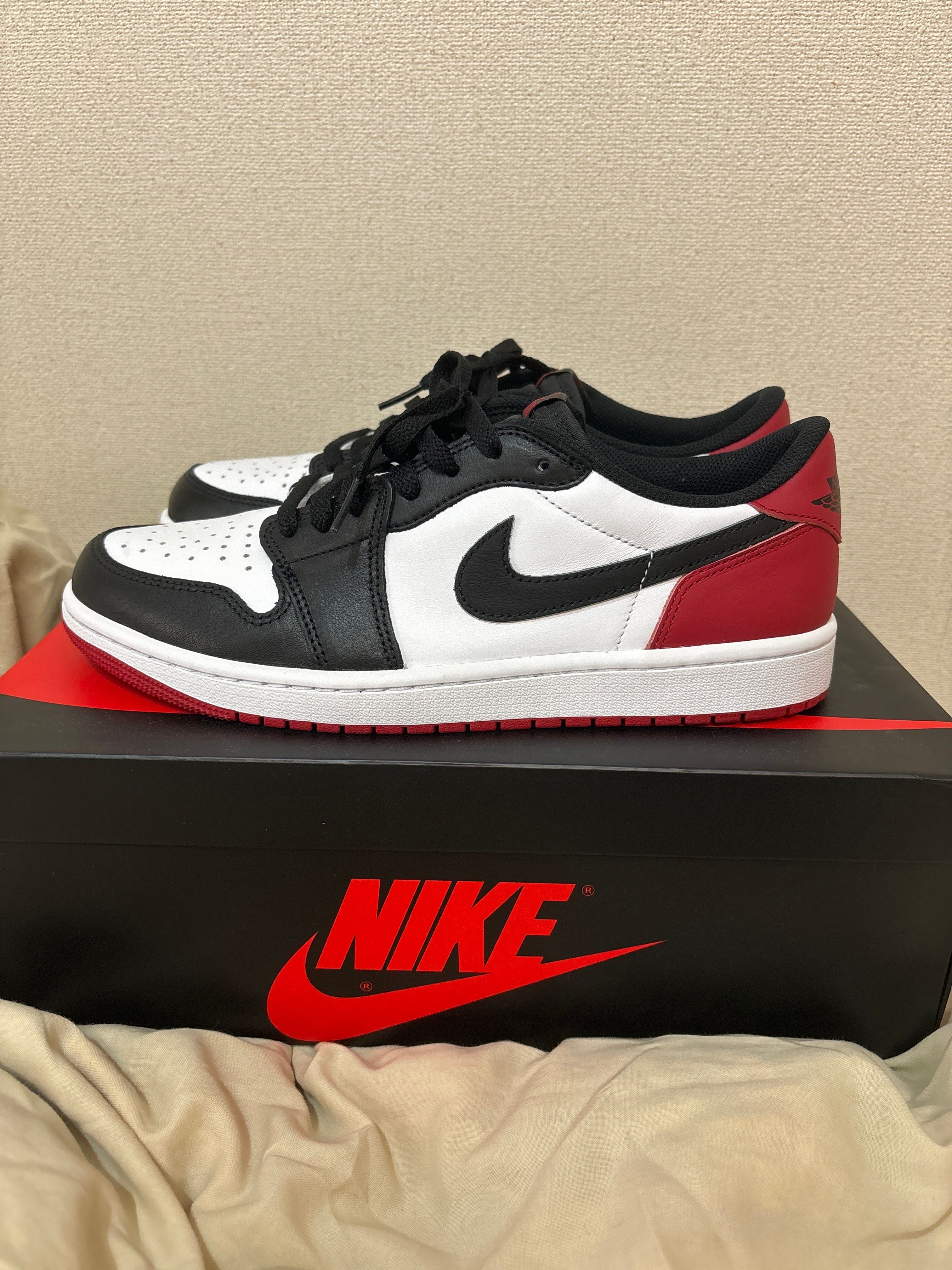 Nike Air Jordan 1 Retro Low OG "Black Toe"