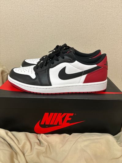 Nike Air Jordan 1 Retro Low OG "Black Toe"