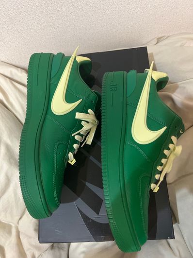 AMBUSH × Nike Air Force 1 Low "Pine Green and Citron"