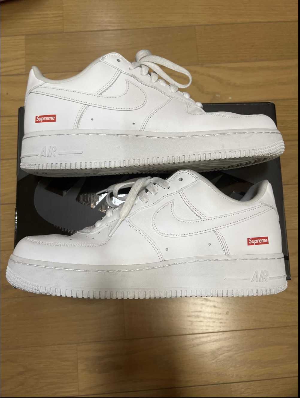 Supreme × Nike Air Force 1 Low "White"