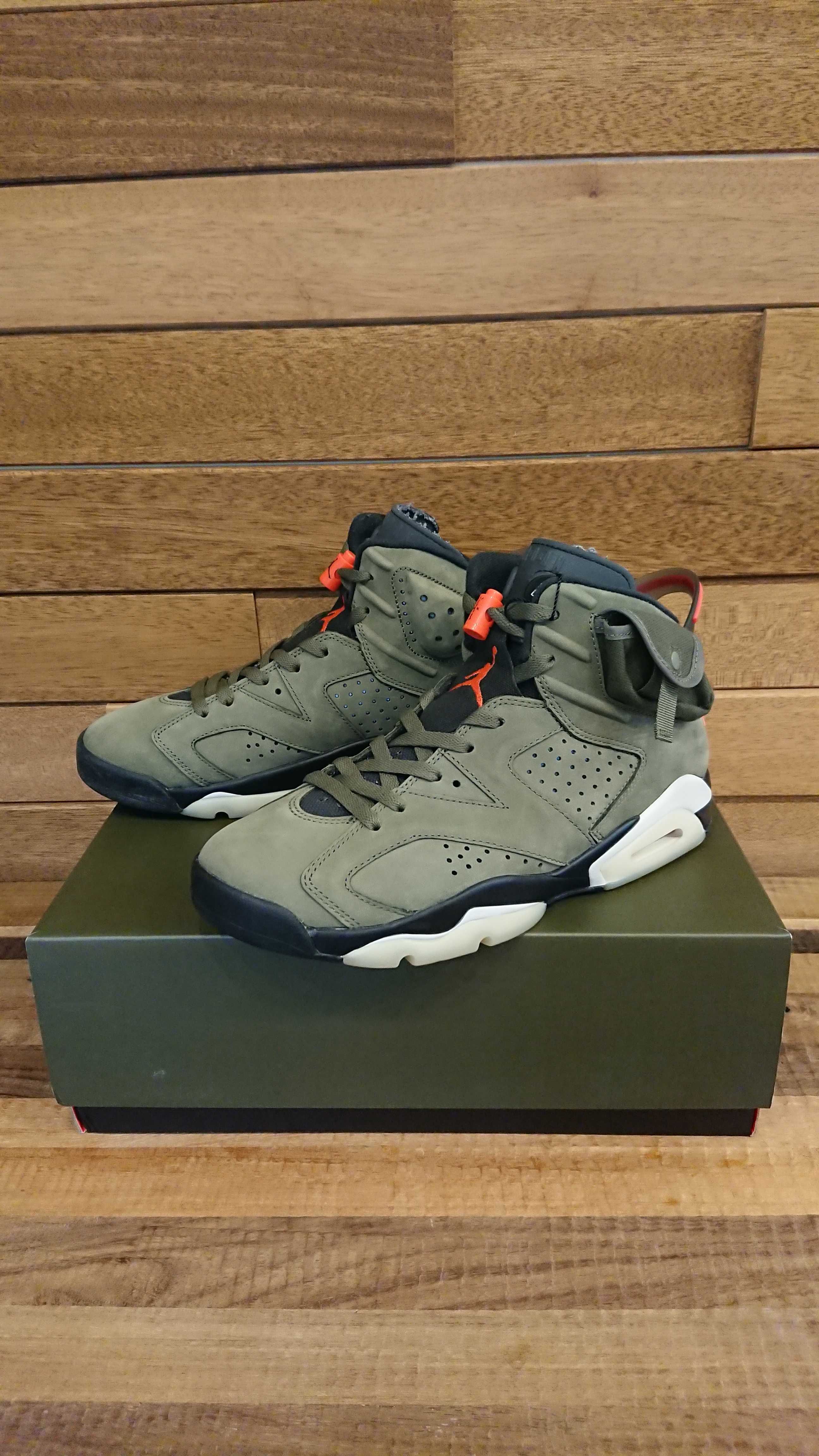 Travis Scott × Nike Air Jordan 6 Retro "Medium Olive"