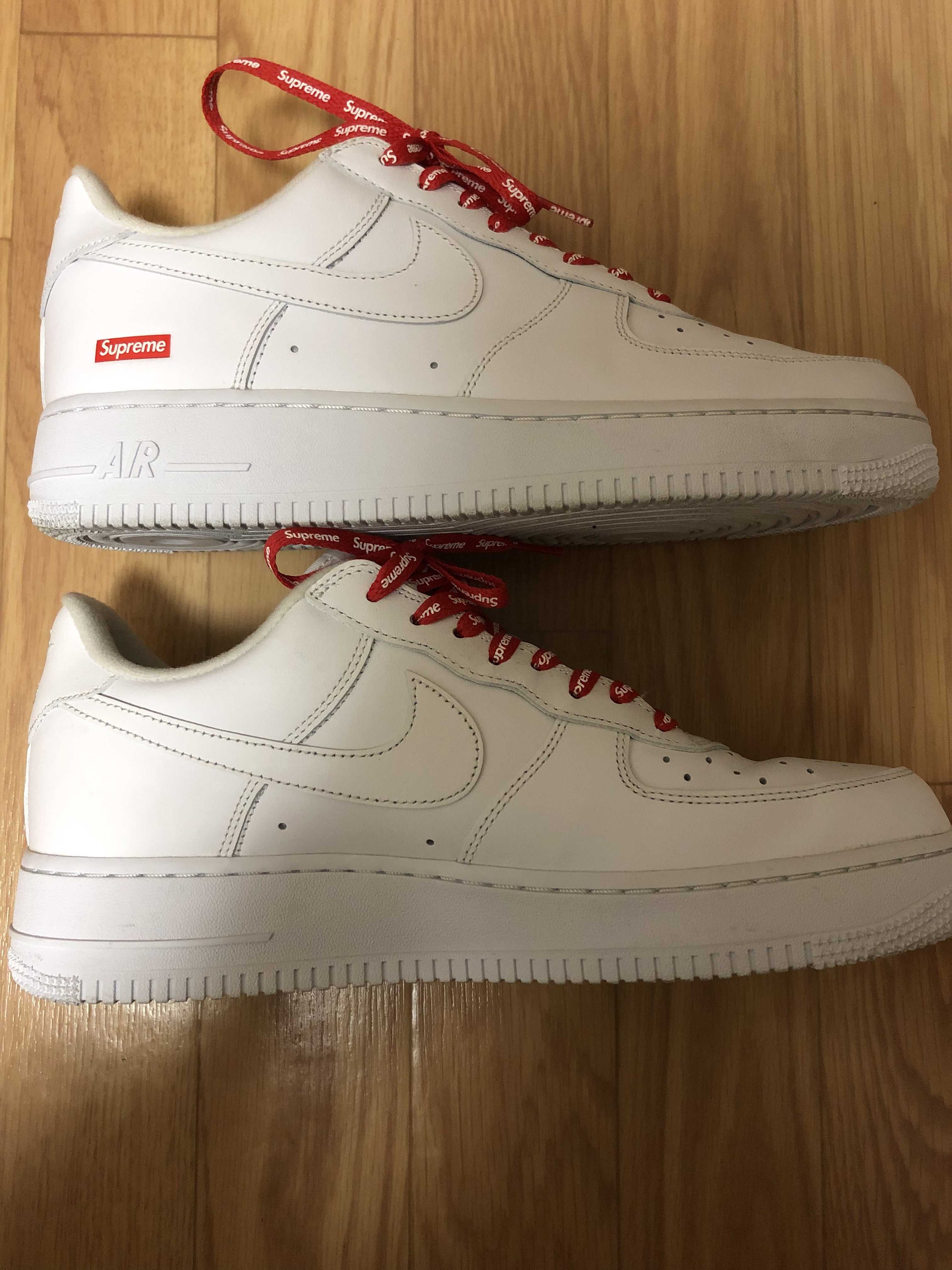 Supreme × Nike Air Force 1 Low "White"