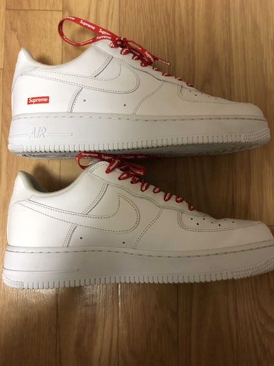 Supreme × Nike Air Force 1 Low "White"