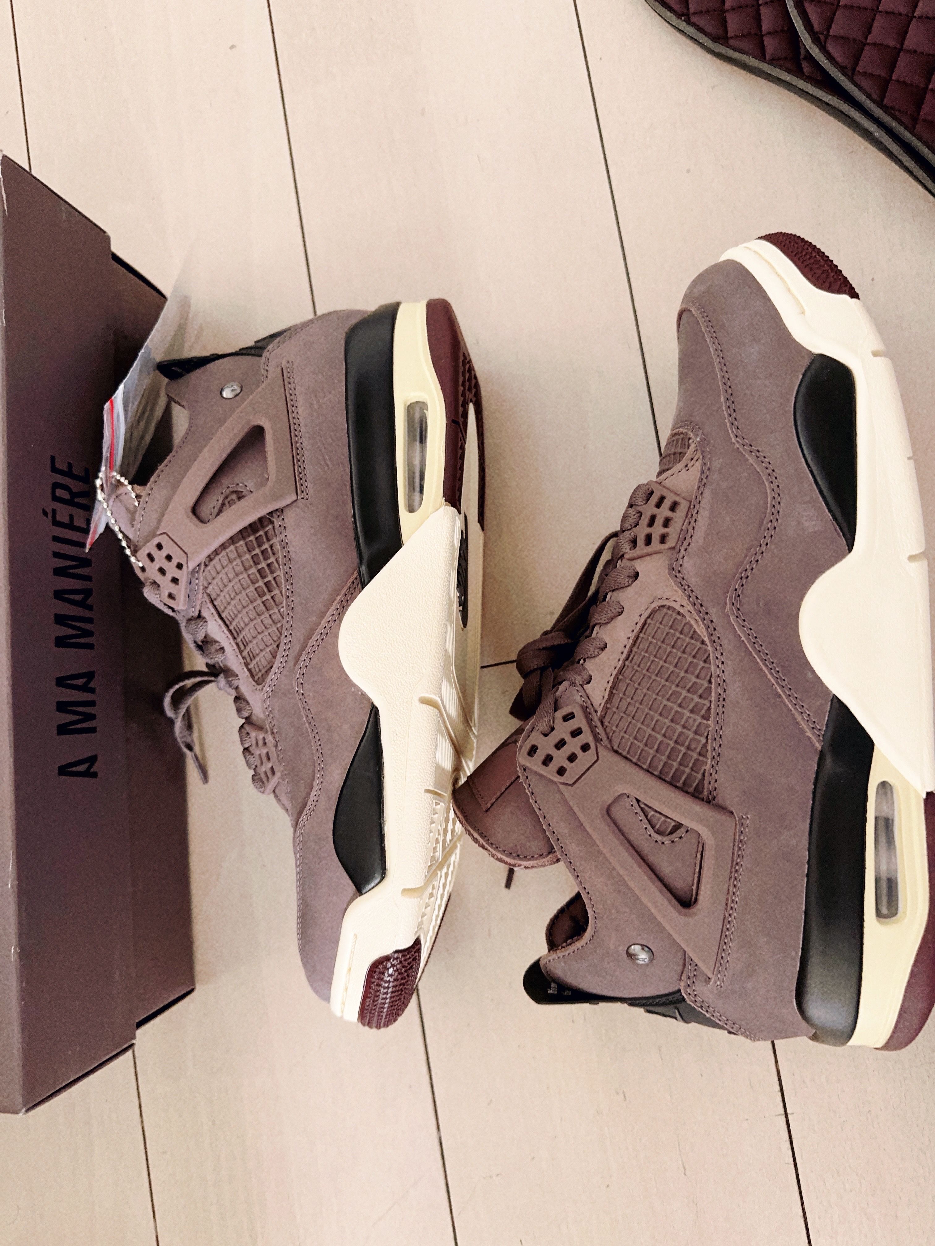 A Ma Maniere × Nike Air Jordan 4 "Violet Ore"