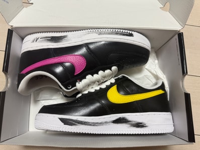 PEACEMINUSONE × Nike Air Force 1 Low '07 Para-Noise 3.0 "Black and Multi-Color" / G-DRAGON