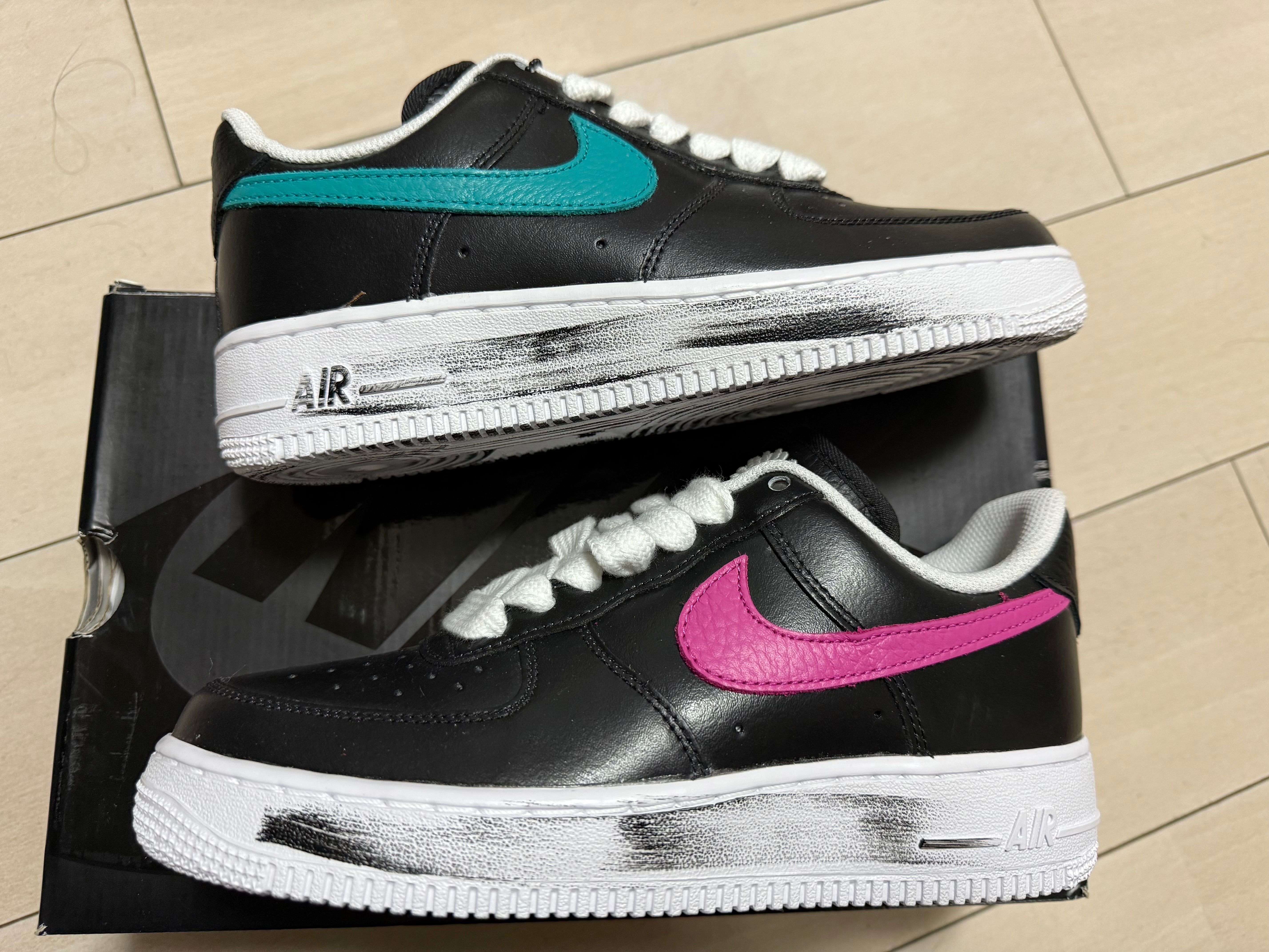 PEACEMINUSONE × Nike Air Force 1 Low '07 Para-Noise 3.0 "Black and Multi-Color" / G-DRAGON