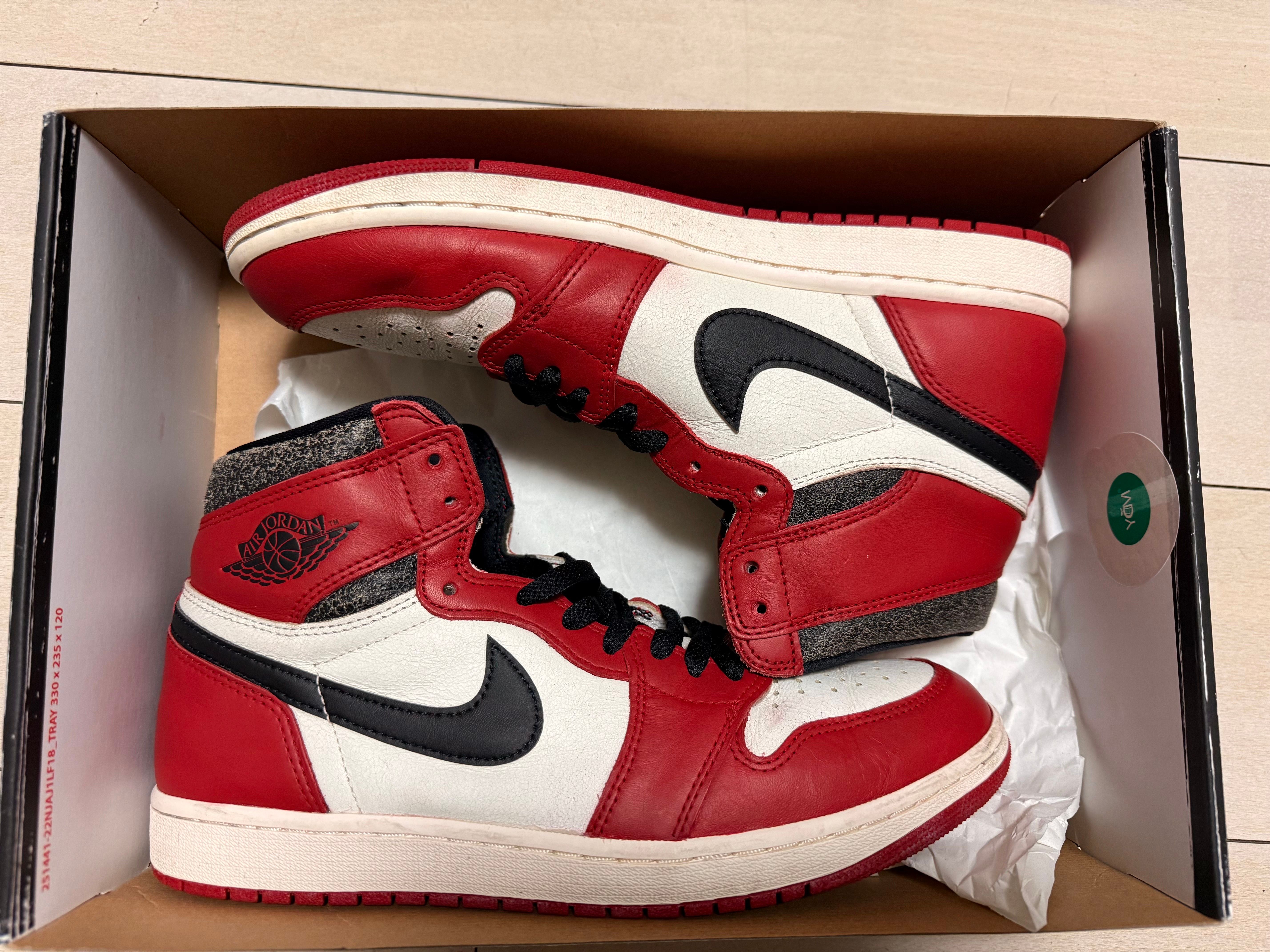 Nike Air Jordan 1 High OG "Lost & Found/Chicago"